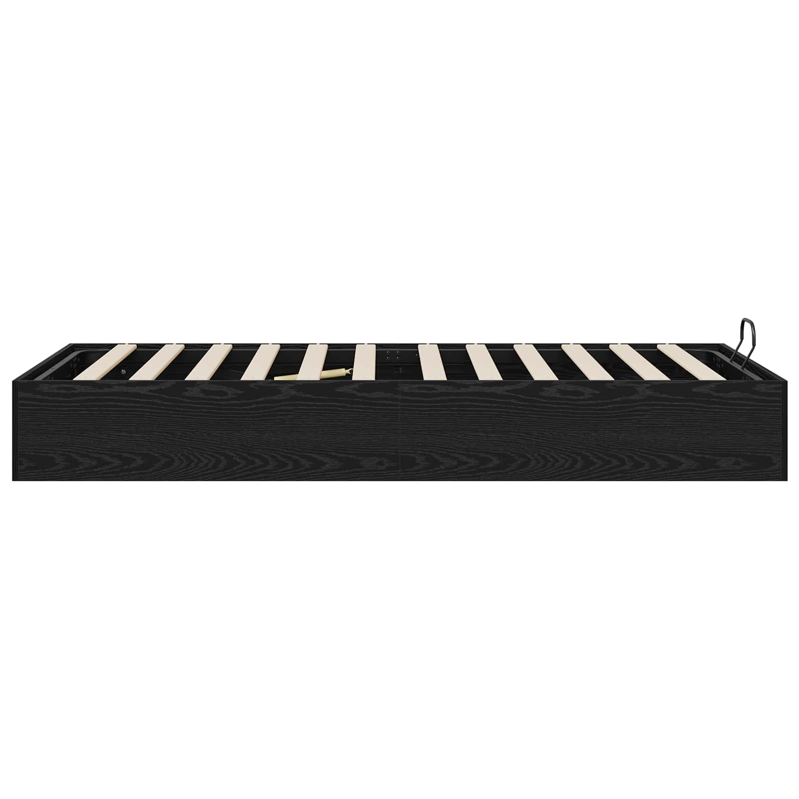 Cadre de lit ottoman avec stockage Chêne noir 193 x 120 x 25 cm - XIOS