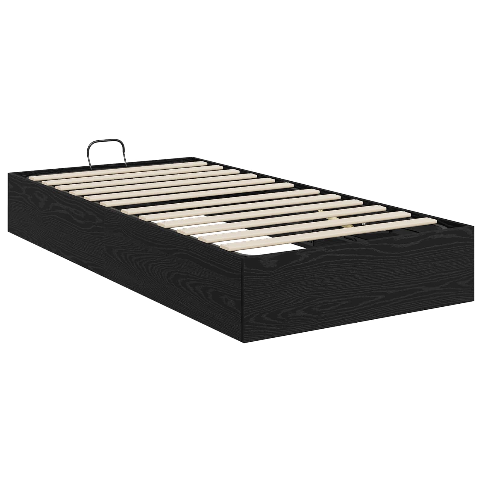 Cadre de lit ottoman Chêne noir 203 x 80,5 x 25 cm - XIOS