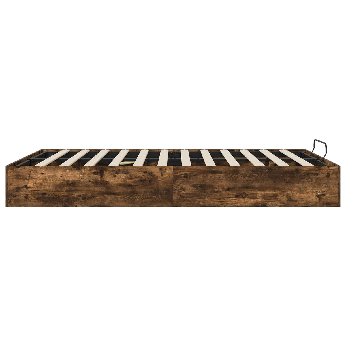 Cadre de lit ottoman avec stockage Chêne Fumé 193 x 140 x 25 cm - XIOS