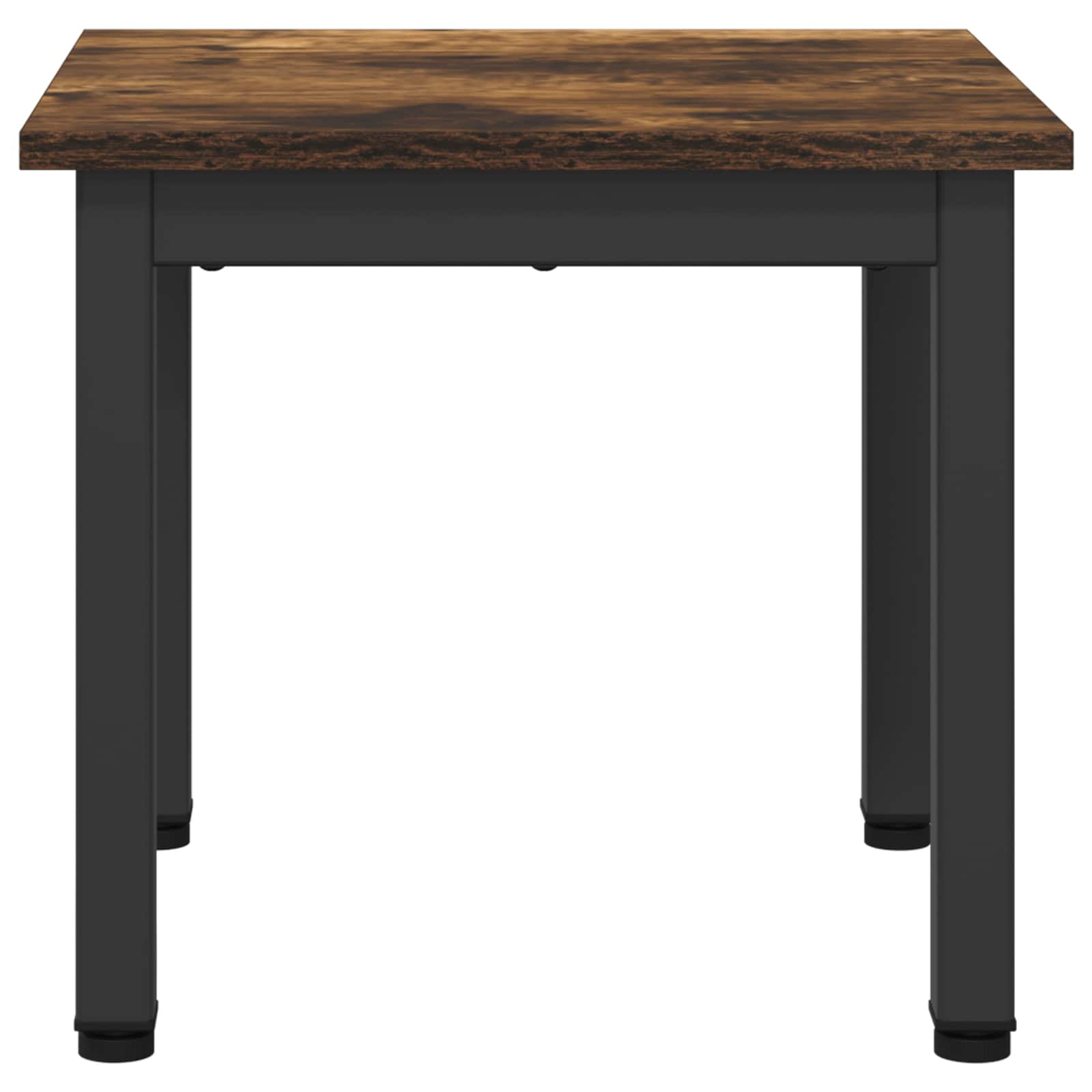 Table basse Chêne Fumé 40 x 40 x 36 cm Bois d'ingénierie - XIOS