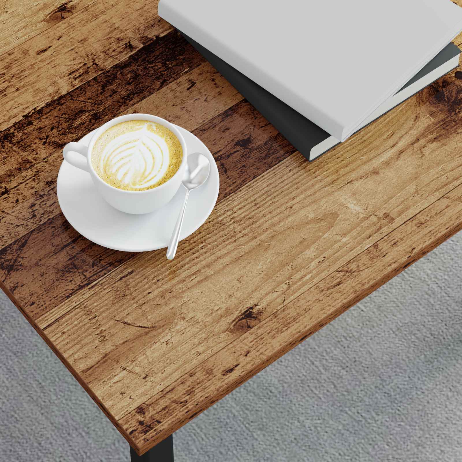 Table basse Bois ancien 40 x 40 x 36 cm Bois d'ingénierie - XIOS