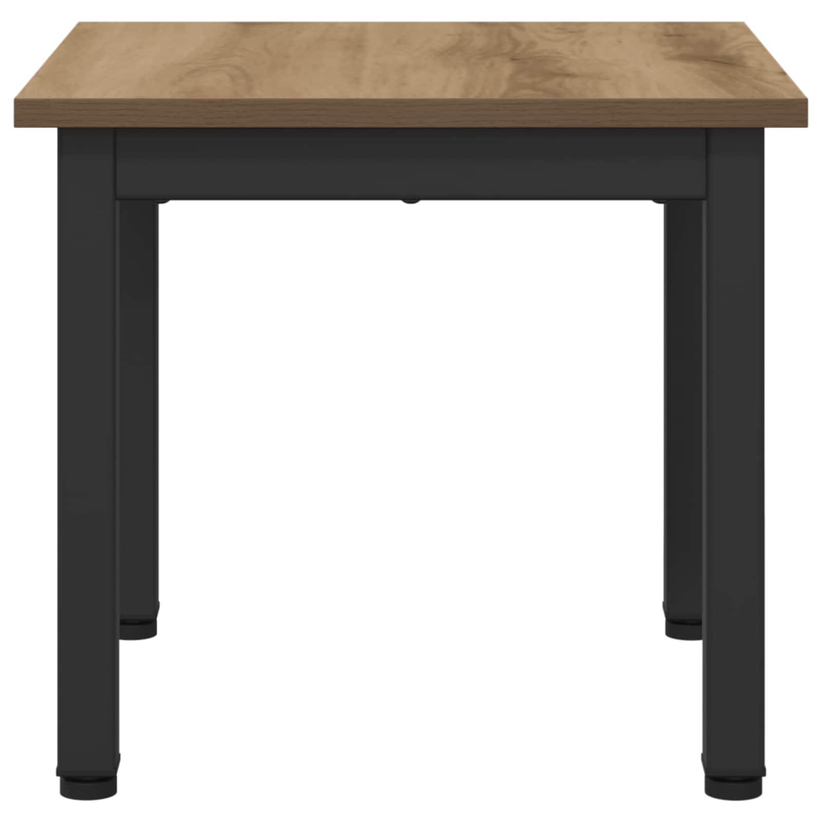 Table basse Chêne artisan 40 x 40 x 36 cm Bois d'ingénierie