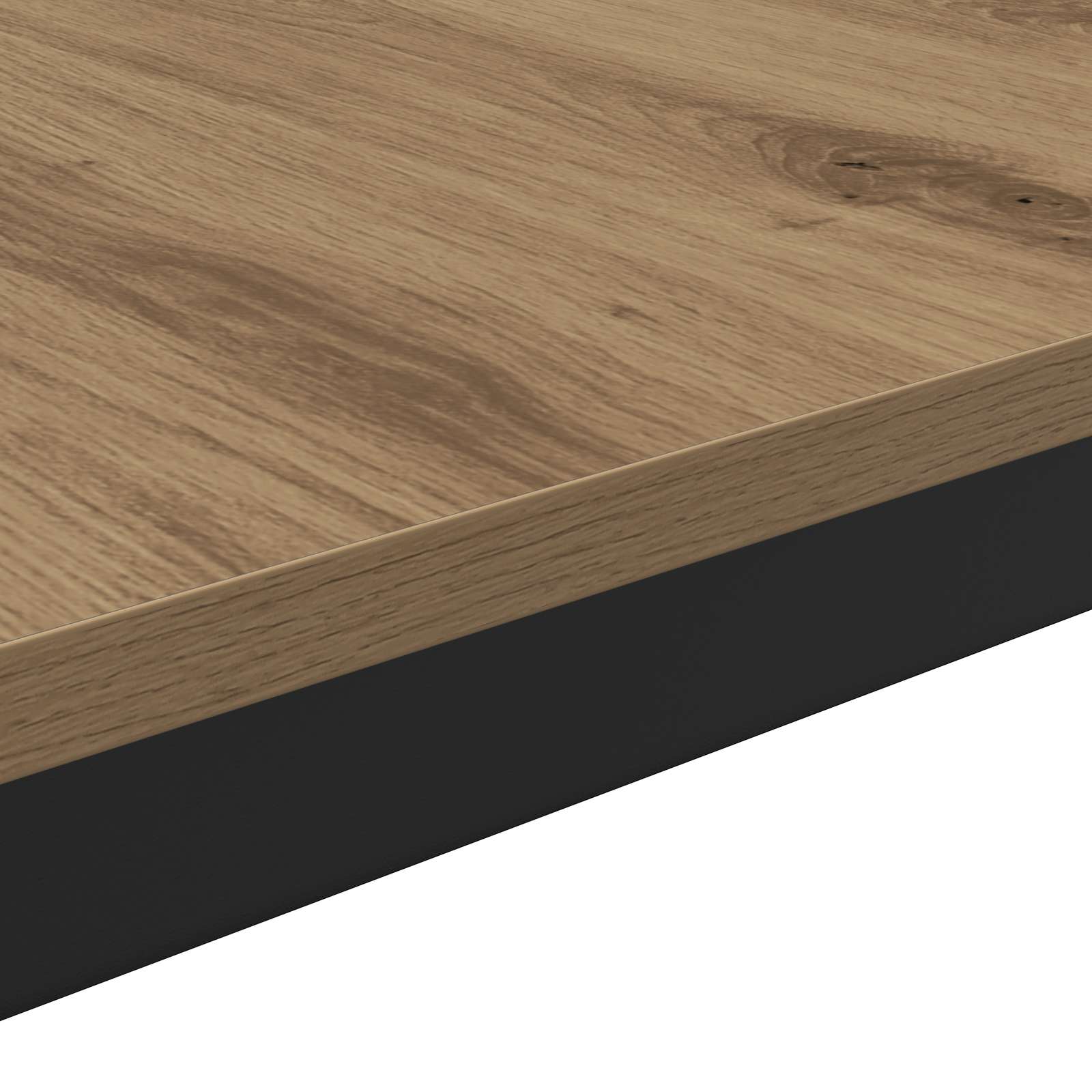 Table basse Chêne artisan 50 x 50 x 36 cm Bois d'ingénierie - XIOS
