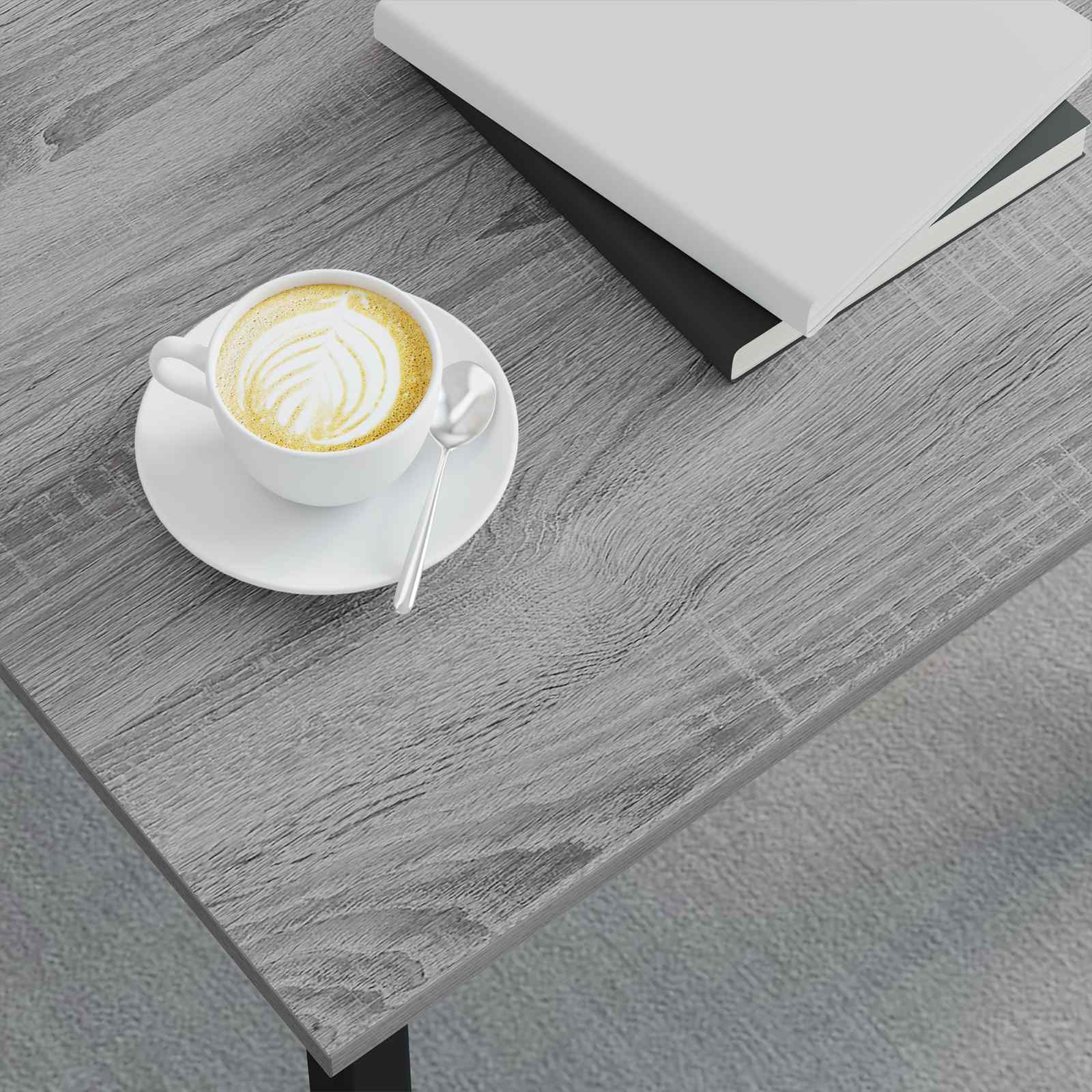 Table basse Gris Sonoma 60 x 60 x 36 cm Bois d'ingénierie - XIOS