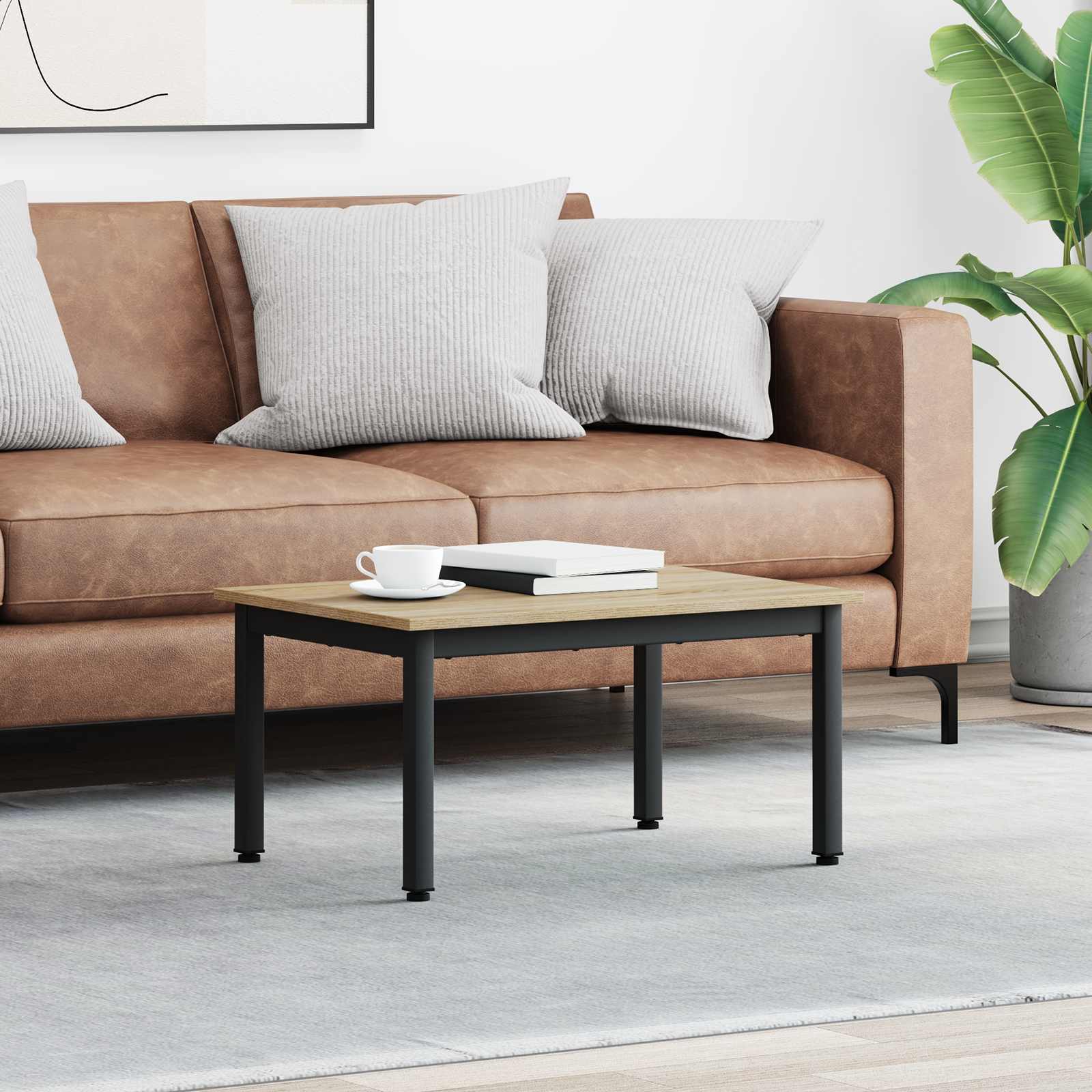 Table basse Sonoma 70 x 50 x 36 cm Bois d'ingénierie - XIOS