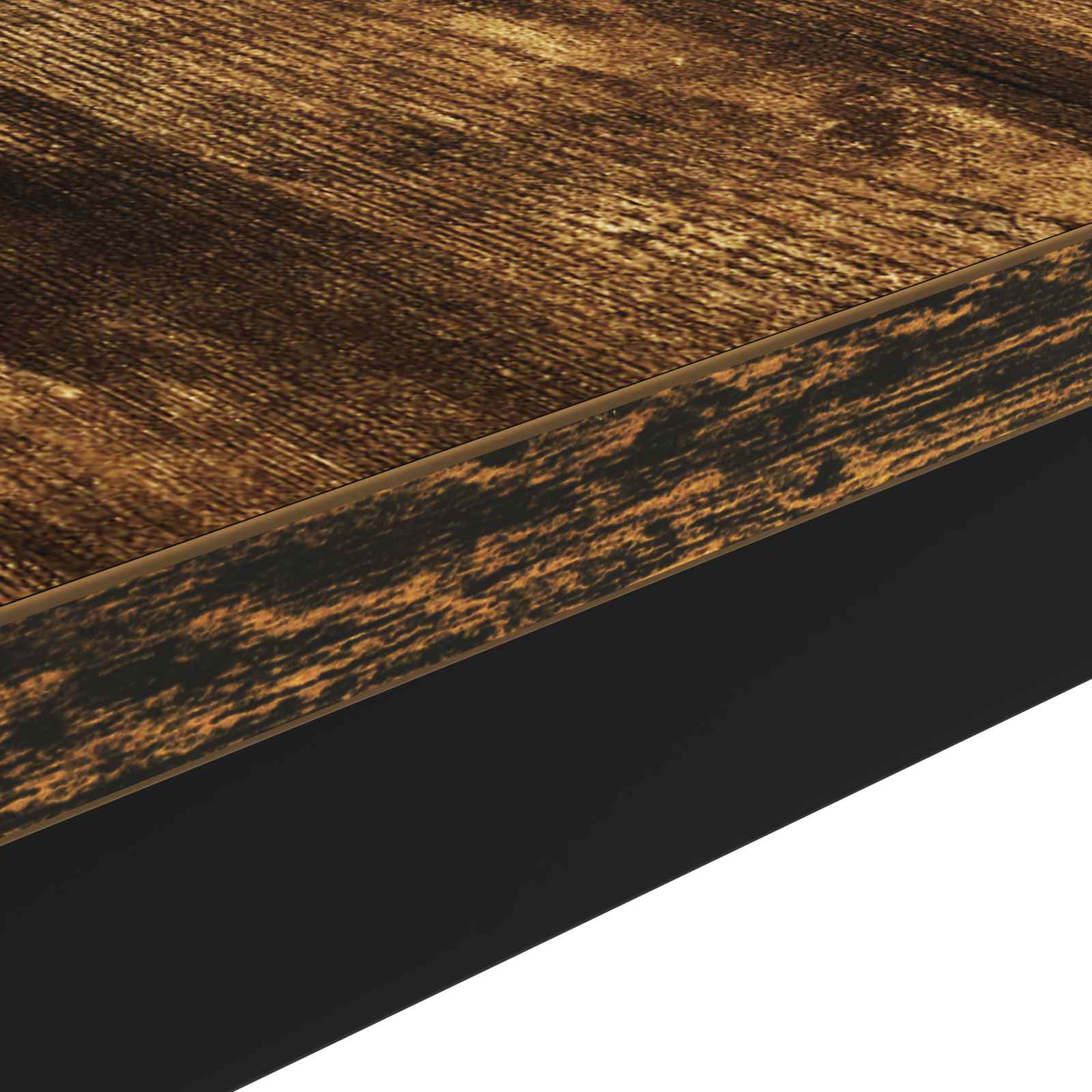 Table basse Chêne Fumé 70 x 50 x 36 cm Bois d'ingénierie - XIOS