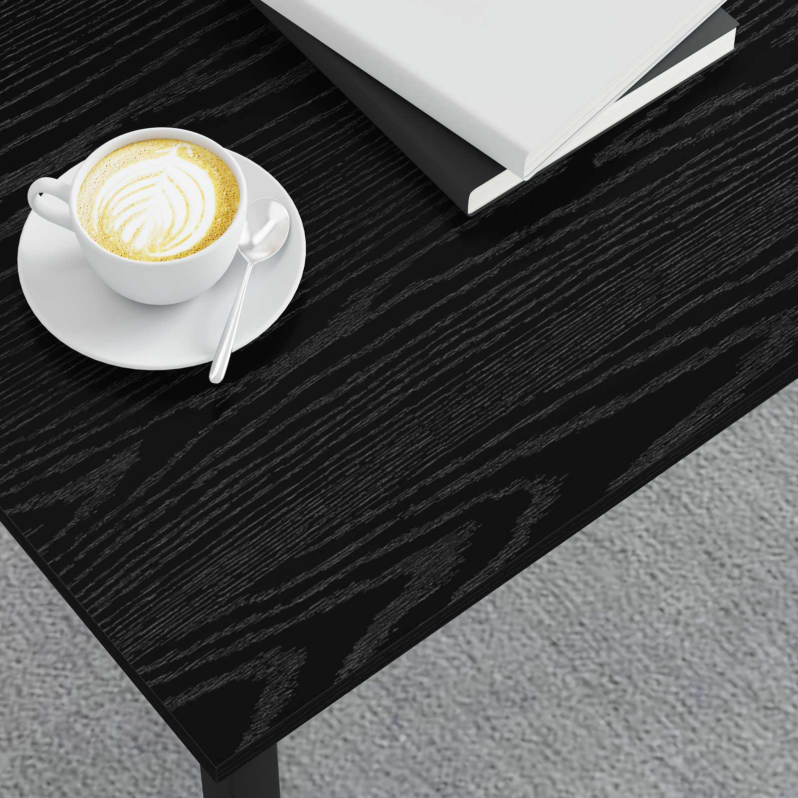 Table basse Chêne noir 100 x 50 x 45 cm Bois d'ingénierie - XIOS