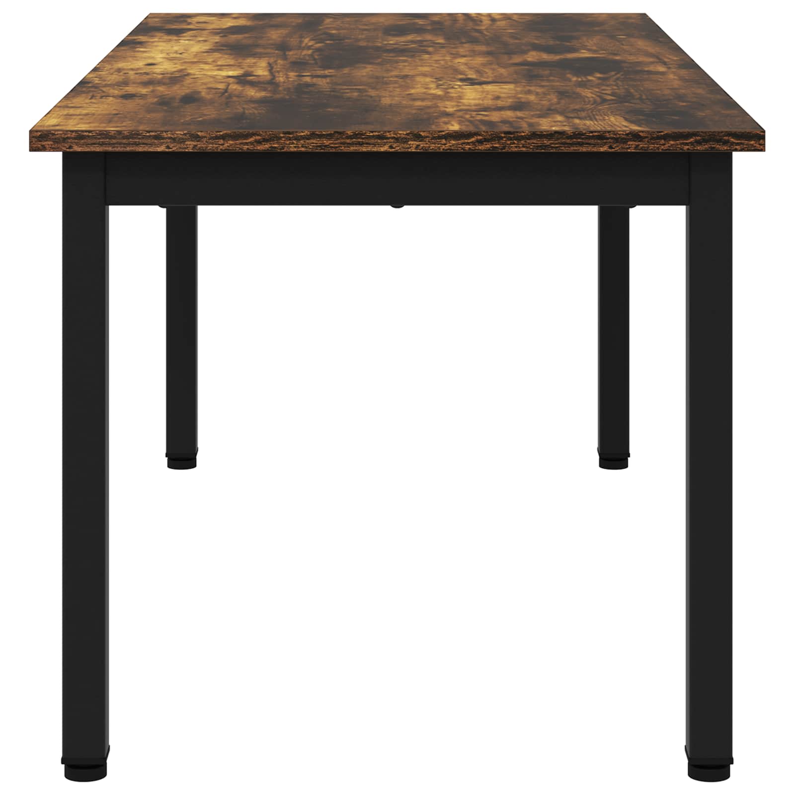 Table basse Chêne Fumé 100 x 50 x 45 cm Bois d'ingénierie - XIOS