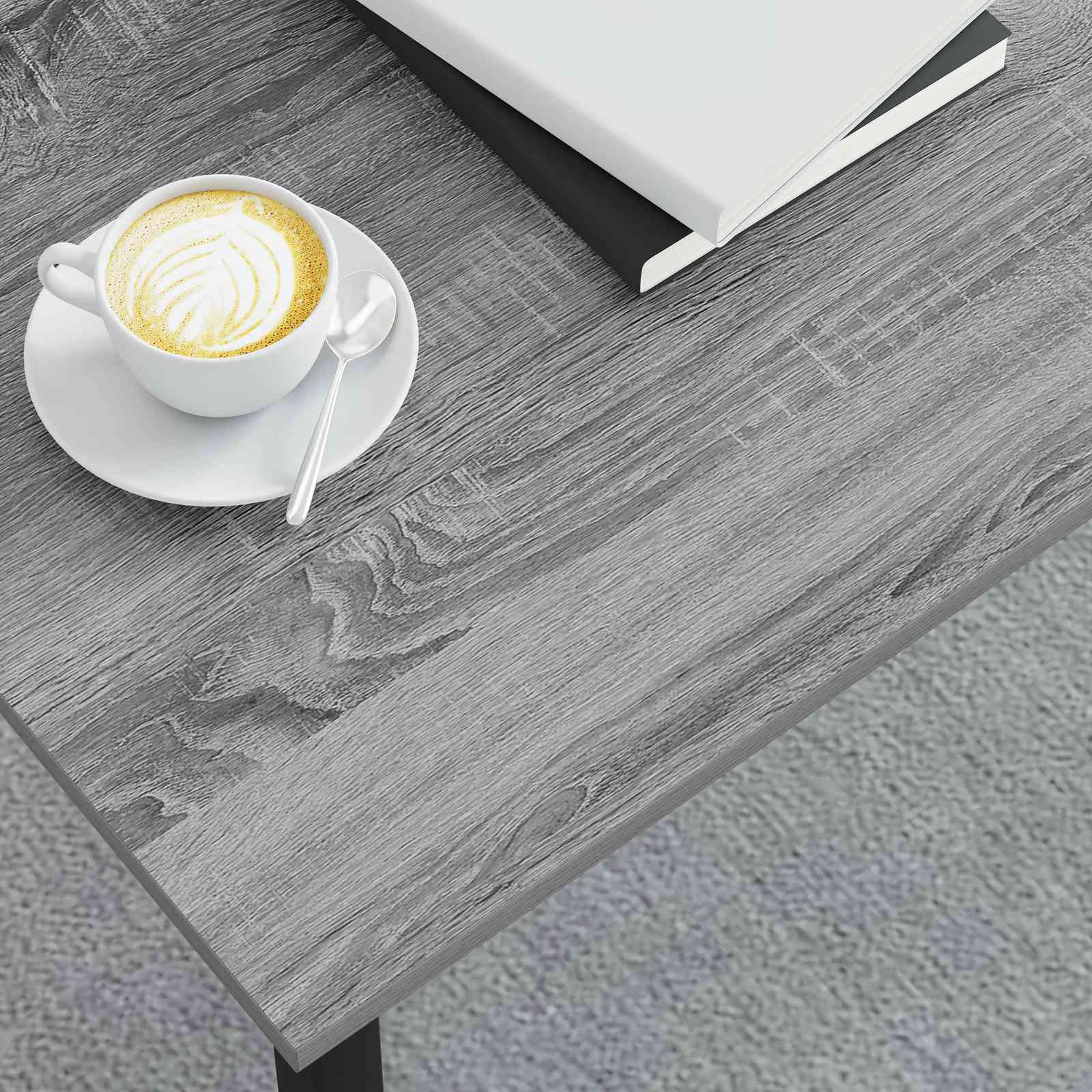 Table basse Gris Sonoma 100 x 50 x 45 cm Bois d'ingénierie - XIOS