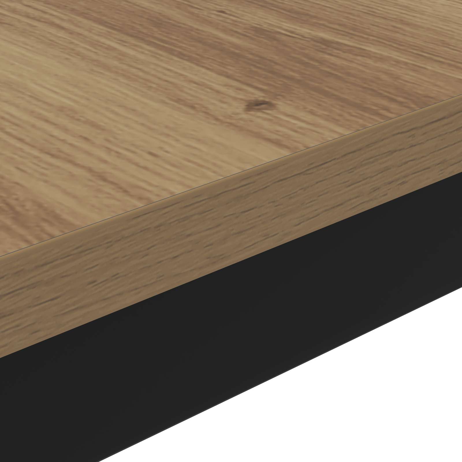 Table basse Chêne artisan 100 x 50 x 45 cm Bois d'ingénierie - XIOS