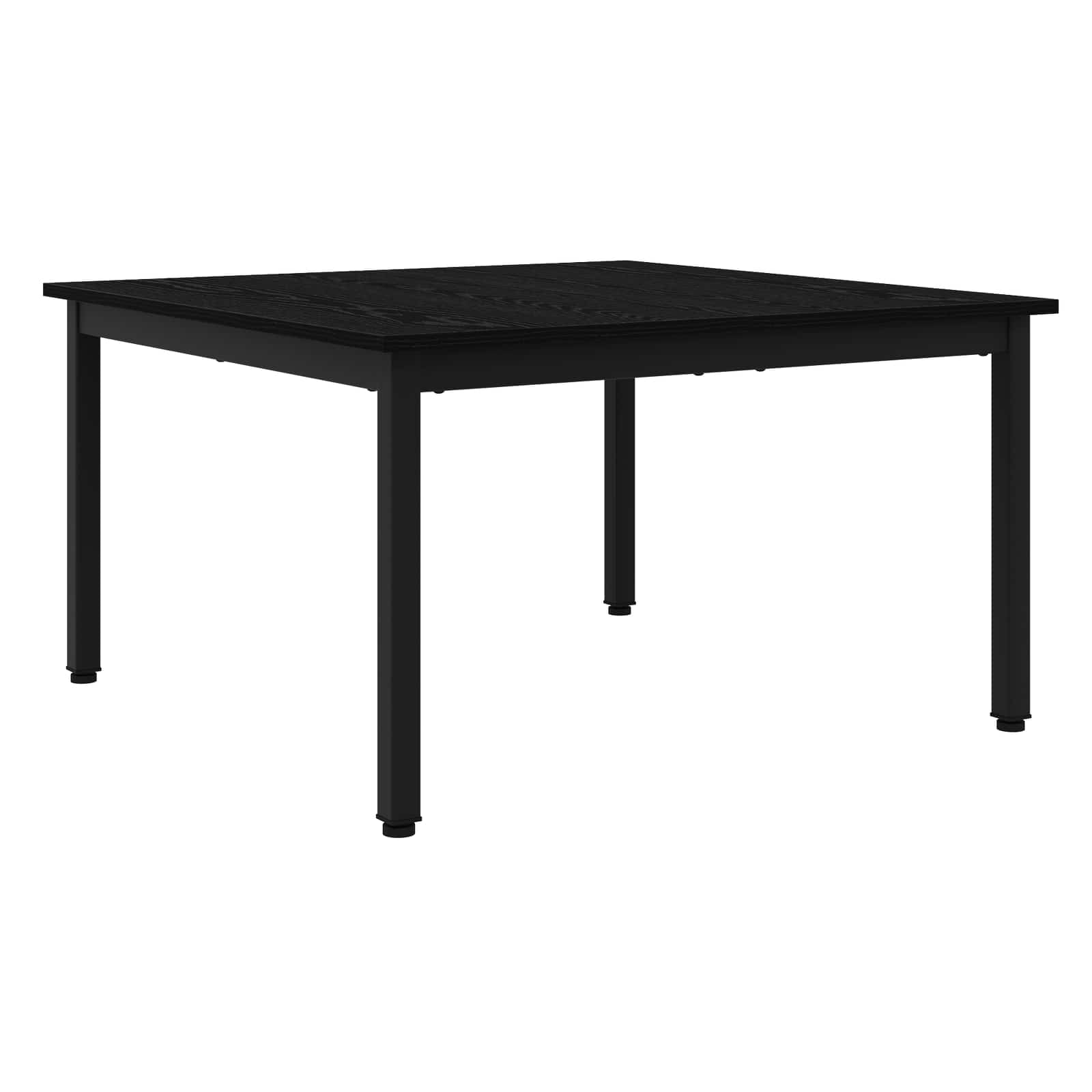 Table basse Chêne noir 80 x 80 x 45 cm Bois d'ingénierie - XIOS