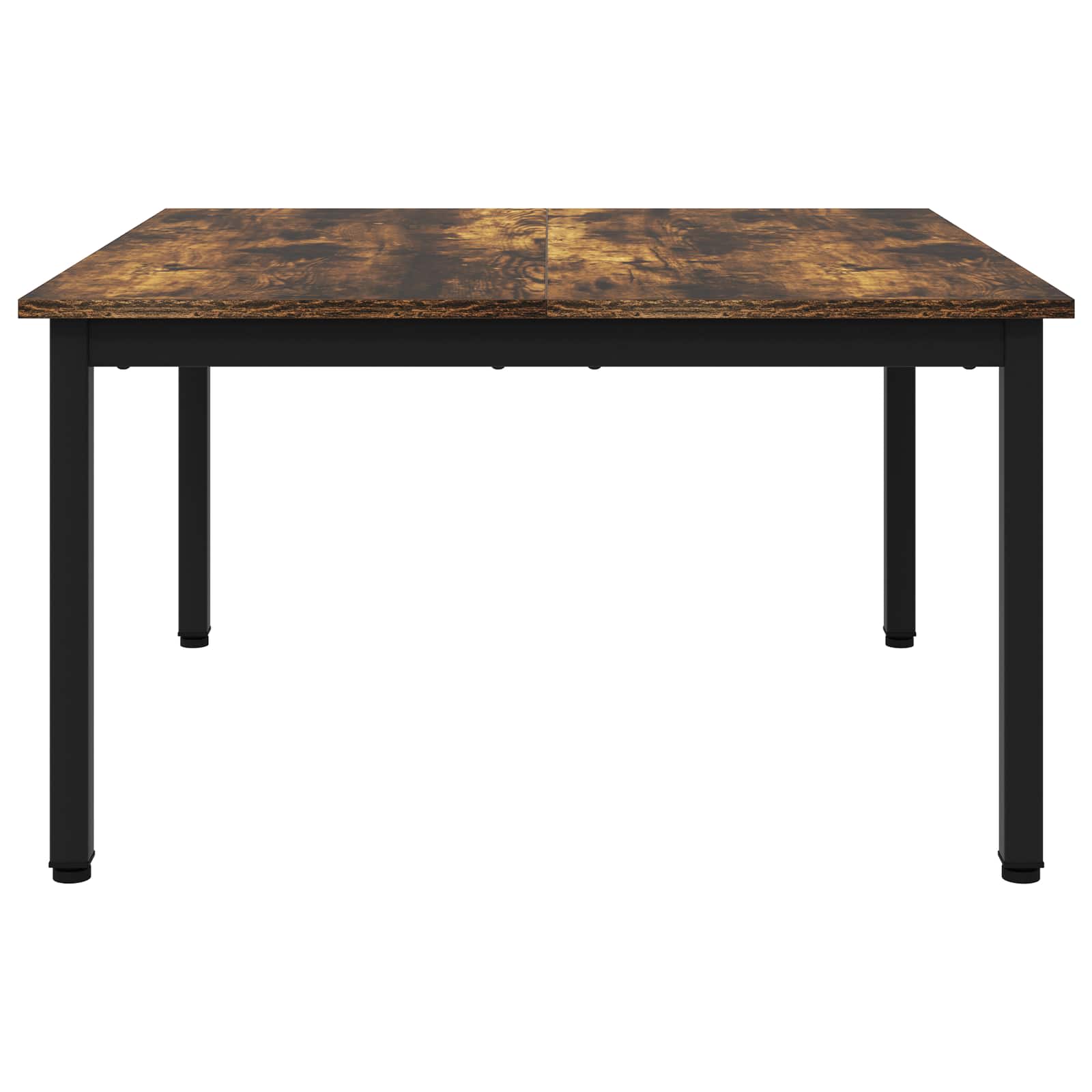 Table basse Chêne Fumé 80 x 80 x 45 cm Bois d'ingénierie - XIOS