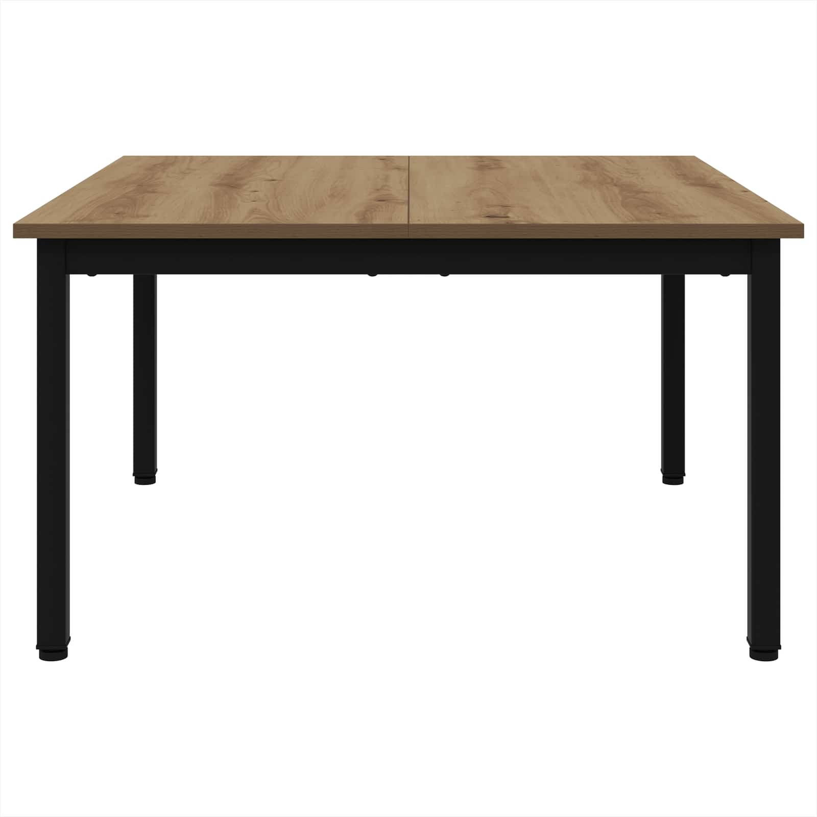 Table basse Chêne artisan 80 x 80 x 45 cm Bois d'ingénierie - XIOS