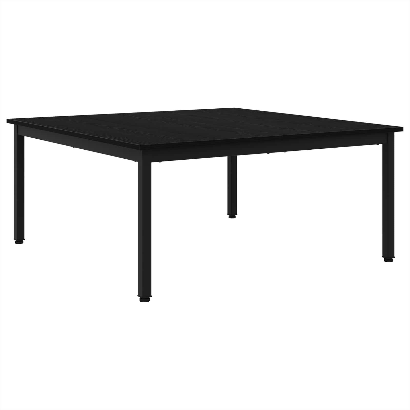 Table basse Chêne noir 100 x 100 x 45 cm Bois d'ingénierie - XIOS