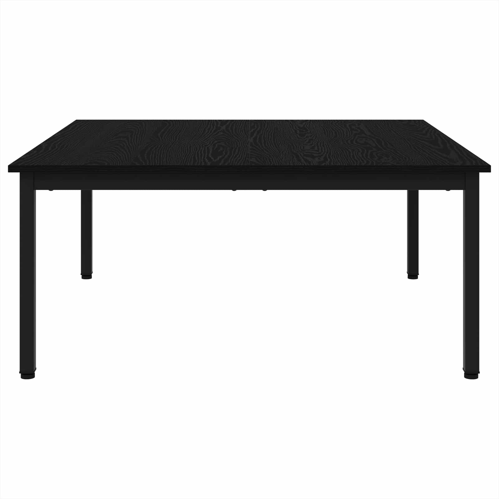 Table basse Chêne noir 100 x 100 x 45 cm Bois d'ingénierie - XIOS