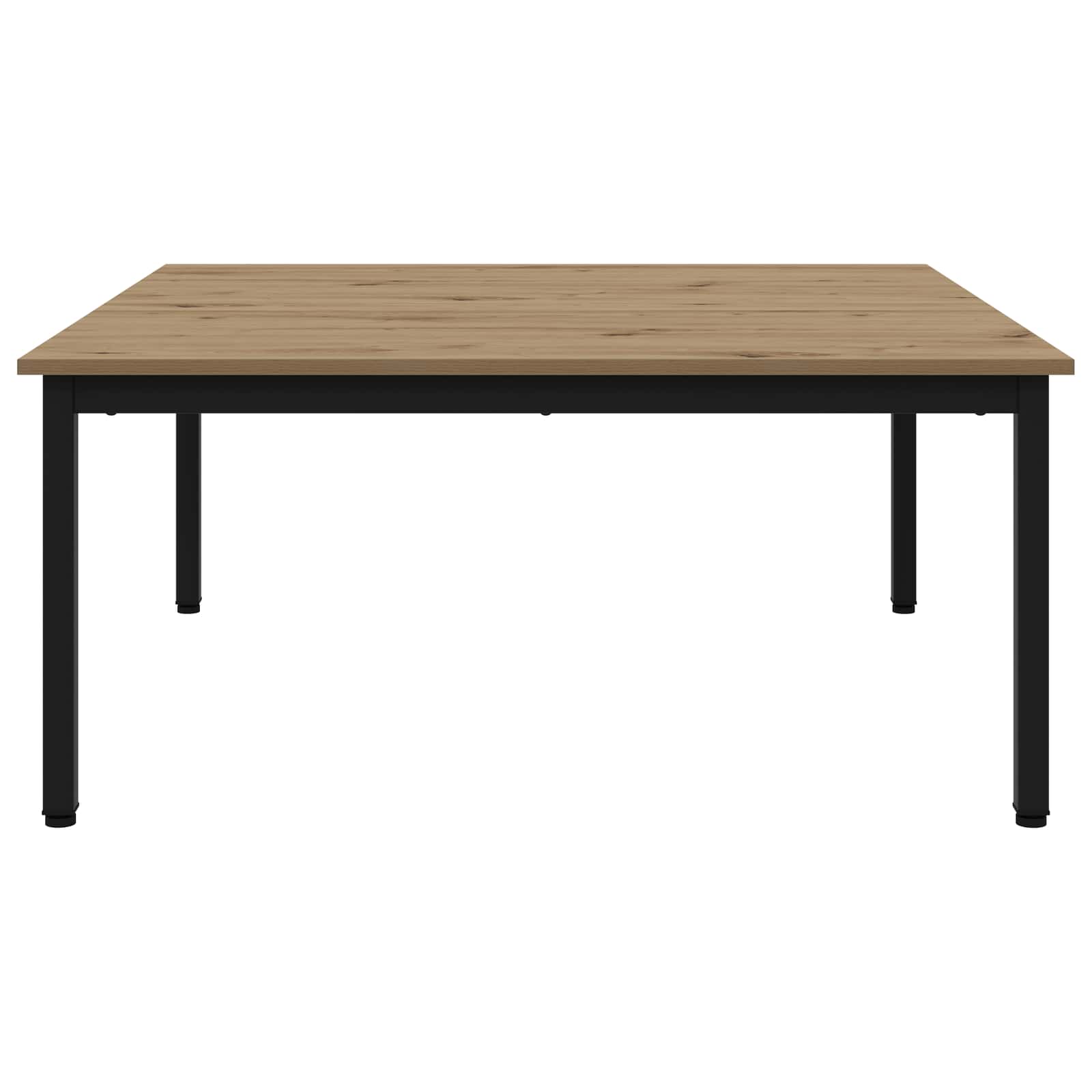 Table basse Chêne artisan 100 x 100 x 45 cm Bois d'ingénierie - XIOS