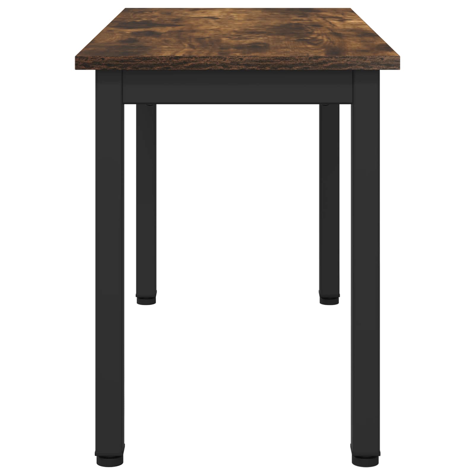 banc Chêne Fumé 80 x 35 x 45 cm Bois d'ingénierie - XIOS