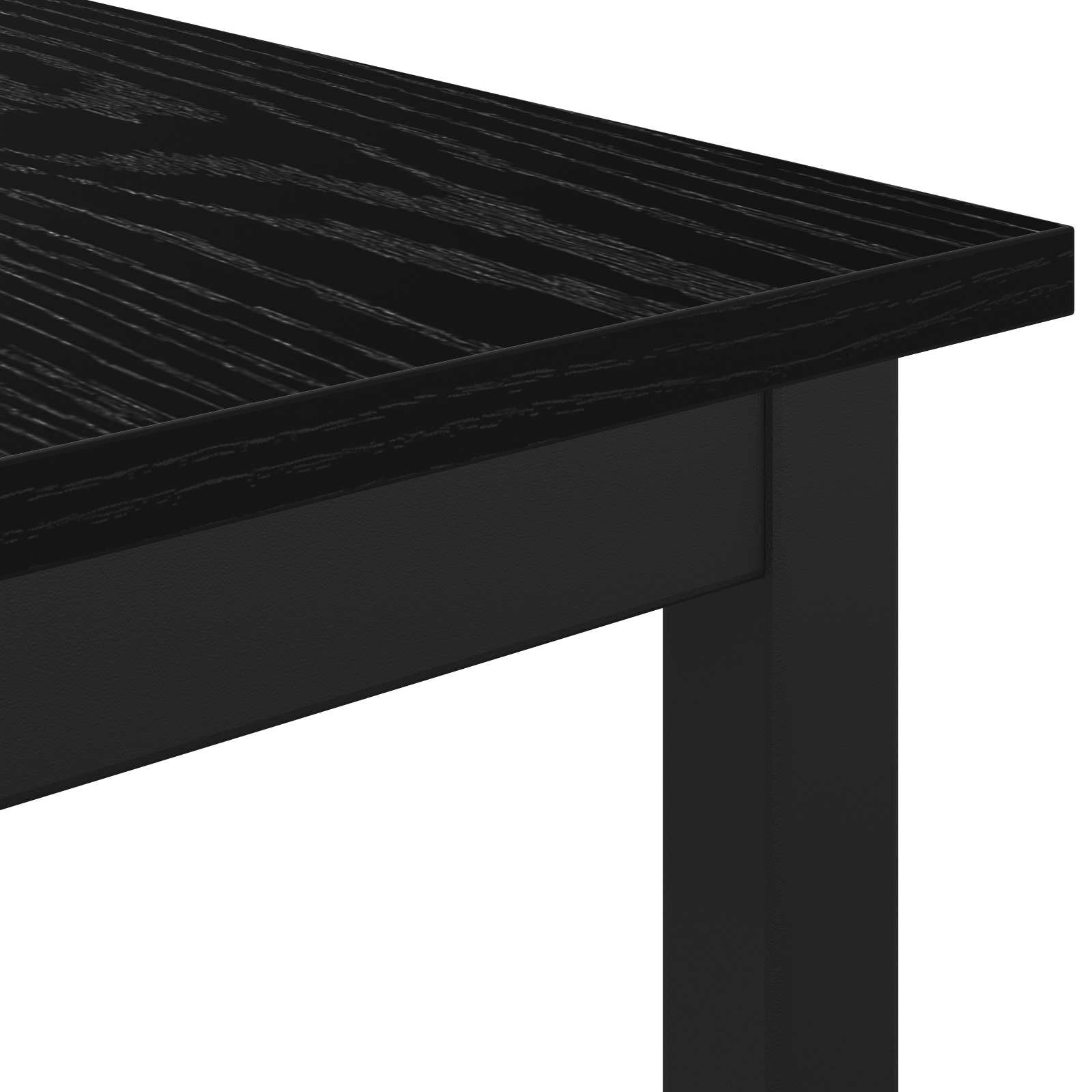 banc Chêne noir 110 x 35 x 45 cm Bois d'ingénierie - XIOS