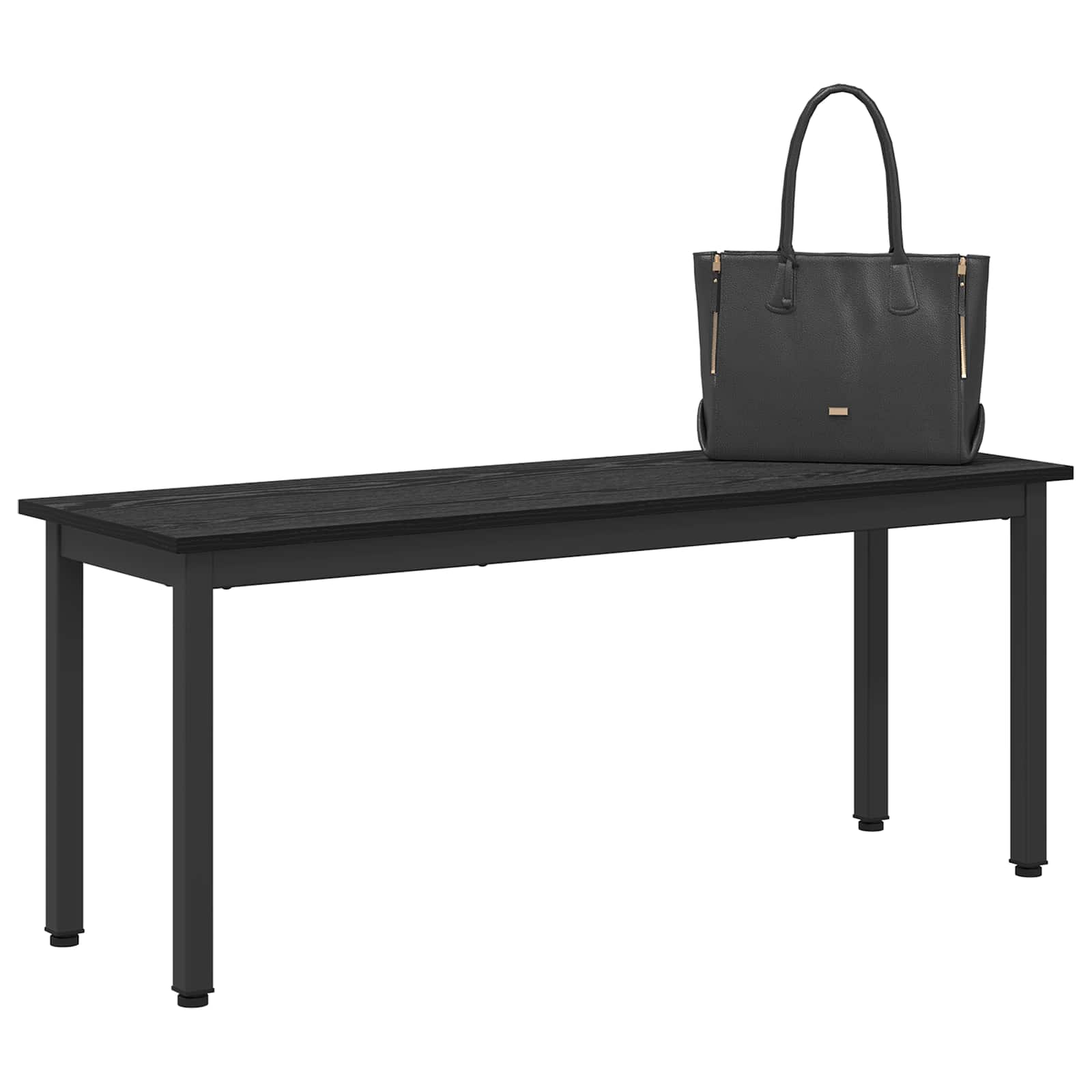 banc Chêne noir 110 x 35 x 45 cm Bois d'ingénierie - XIOS