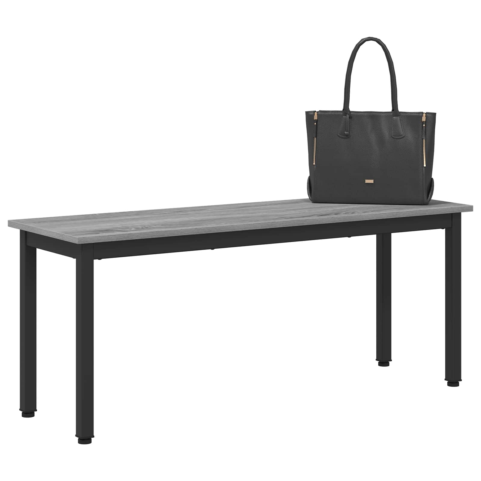 banc Gris Sonoma 110 x 35 x 45 cm Bois d'ingénierie - XIOS
