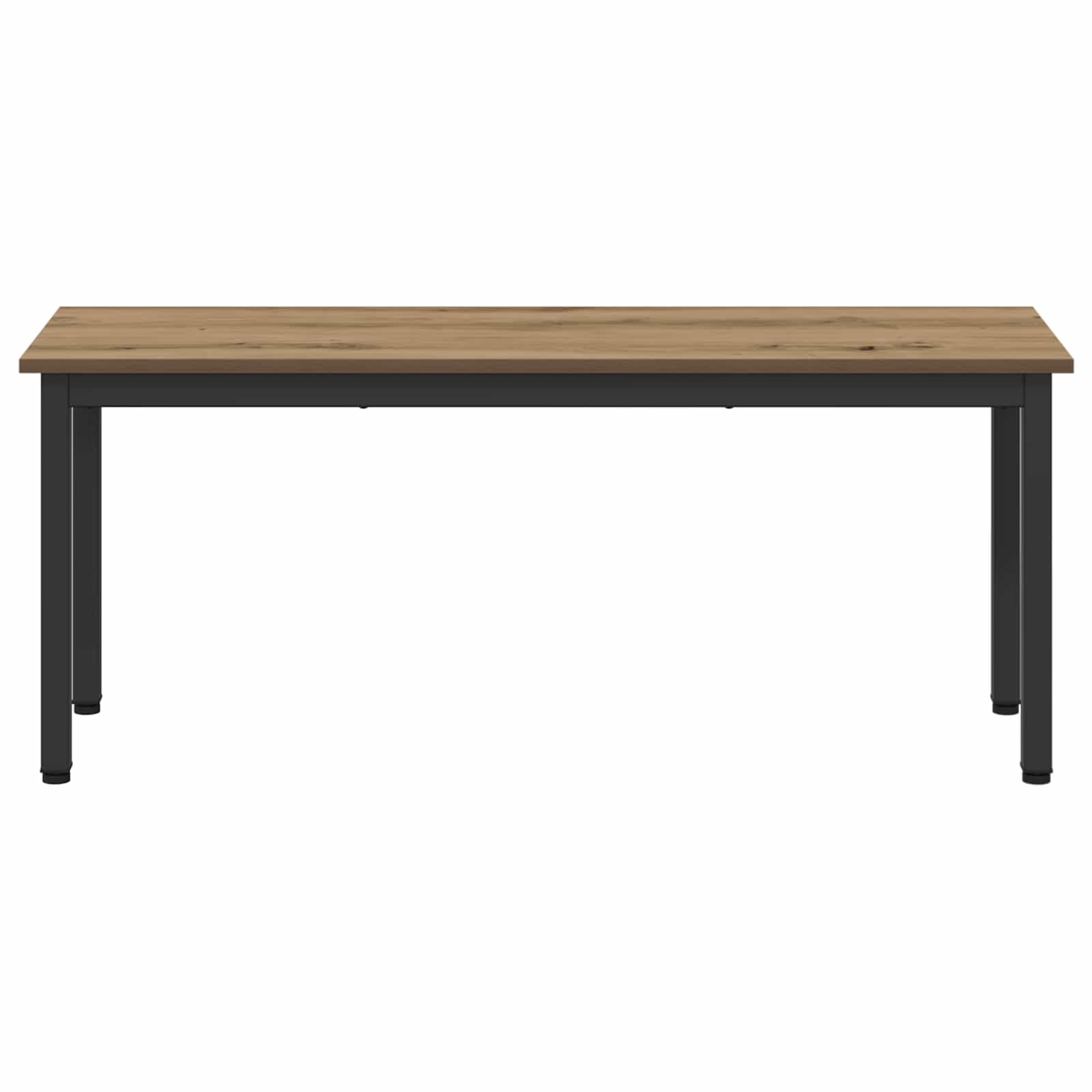 banc Chêne artisan 110 x 35 x 45 cm Bois d'ingénierie
