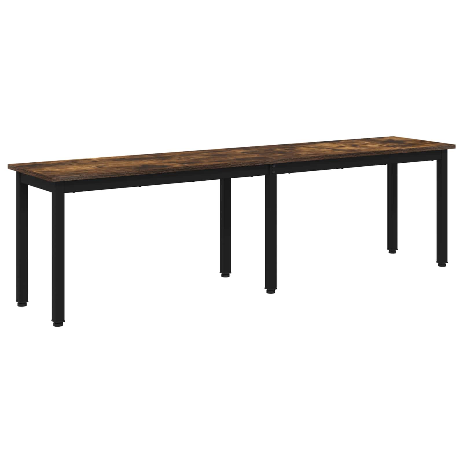 banc Chêne Fumé 160 x 35 x 45 cm Bois d'ingénierie - XIOS