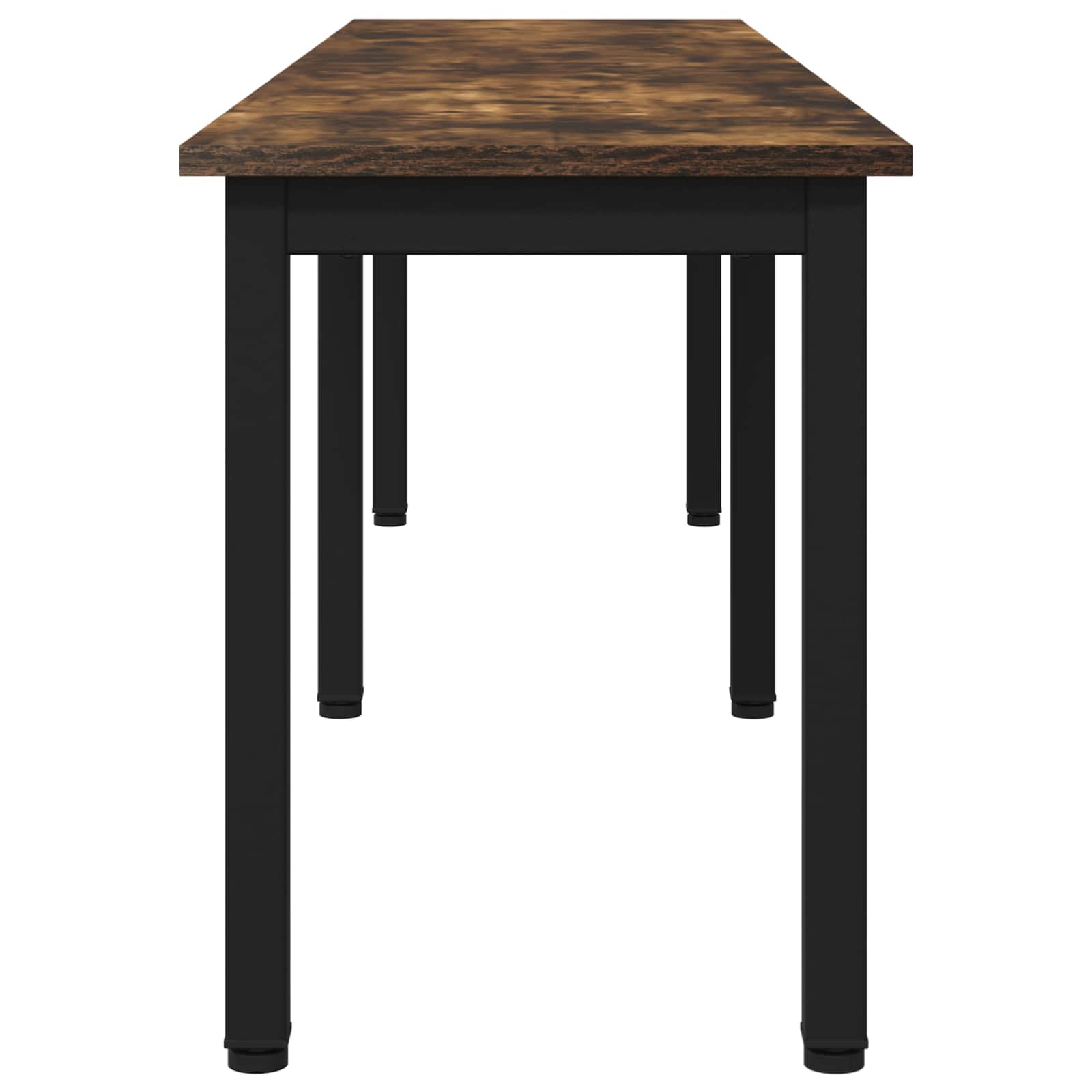 banc Chêne Fumé 160 x 35 x 45 cm Bois d'ingénierie - XIOS
