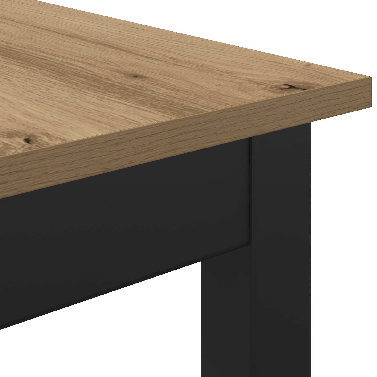 banc Chêne artisan 160 x 35 x 45 cm Bois d'ingénierie - XIOS