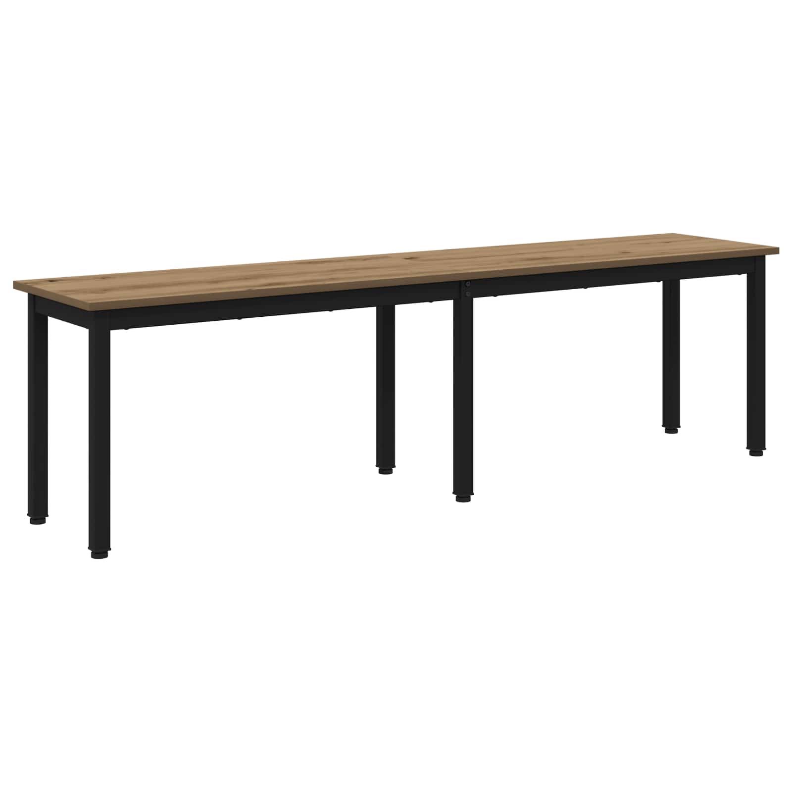 banc Chêne artisan 160 x 35 x 45 cm Bois d'ingénierie - XIOS