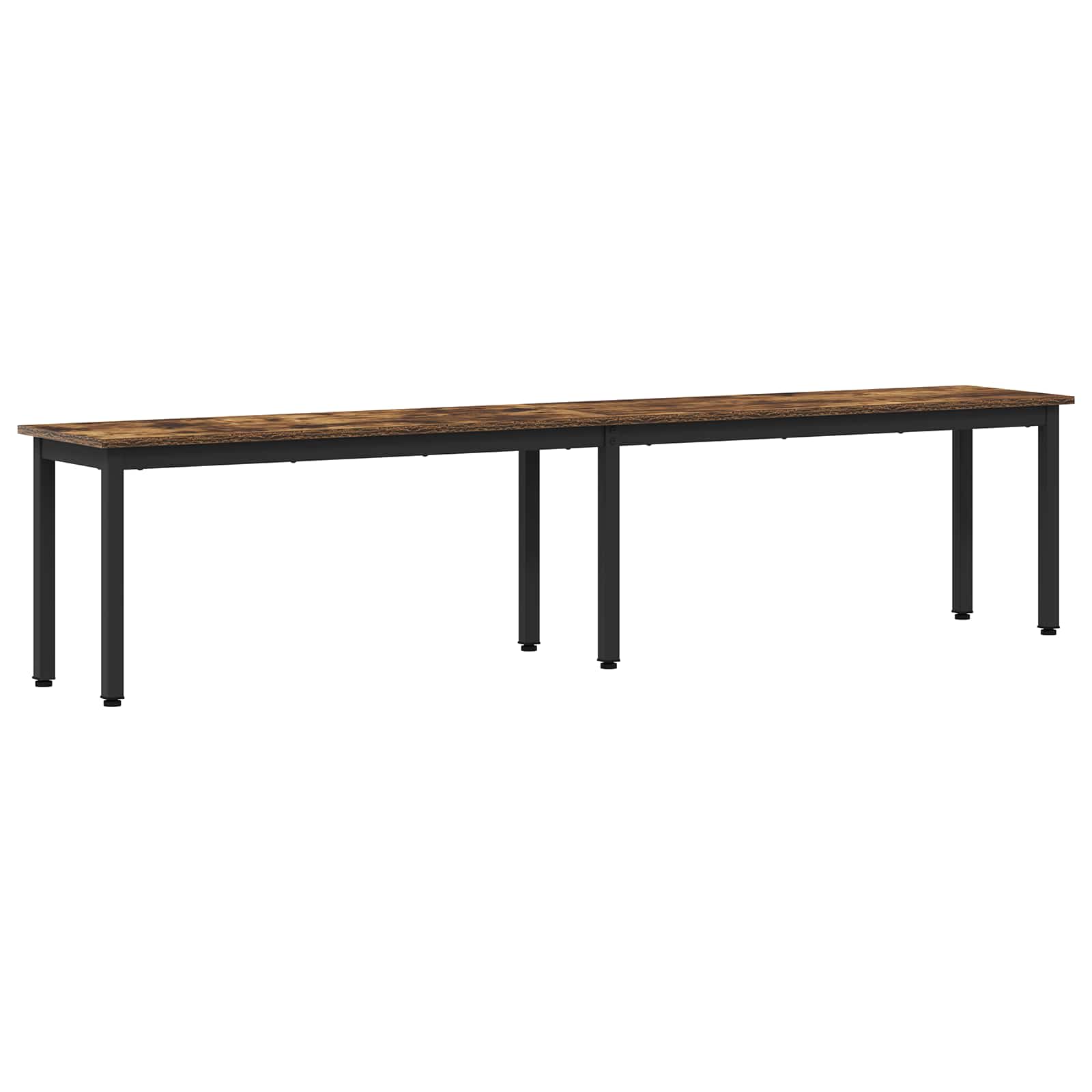 banc Chêne Fumé 200 x 35 x 45 cm Bois d'ingénierie - XIOS