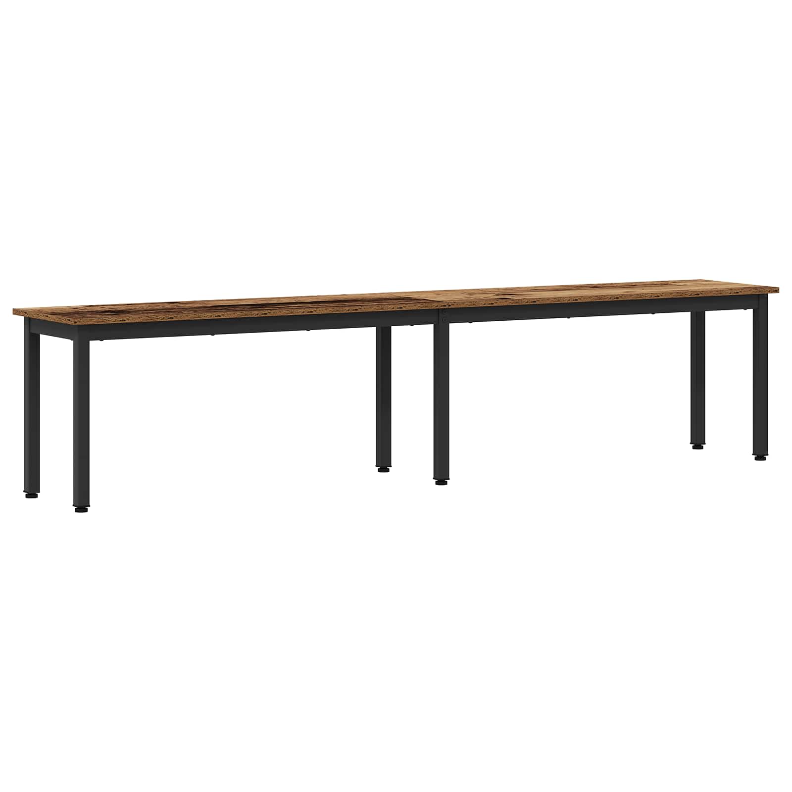 banc Bois ancien 200 x 35 x 45 cm Bois d'ingénierie - XIOS