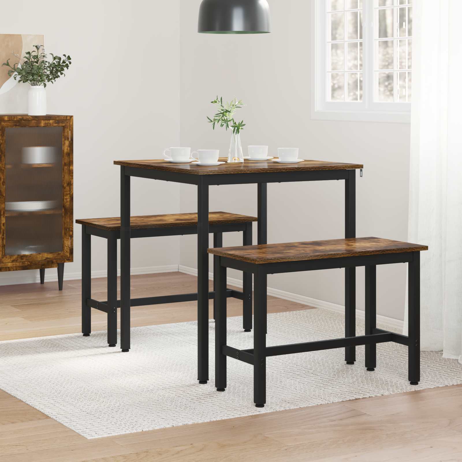 Table de salle à manger / Table de repas MÉTAL - XIOS