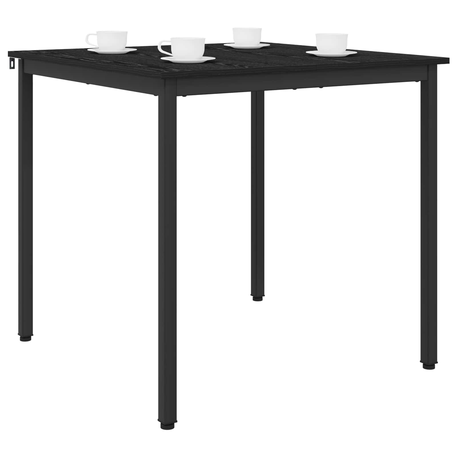 Table de salle à manger / Table de repas 80 x 80 x 75 cm MÉTAL - XIOS