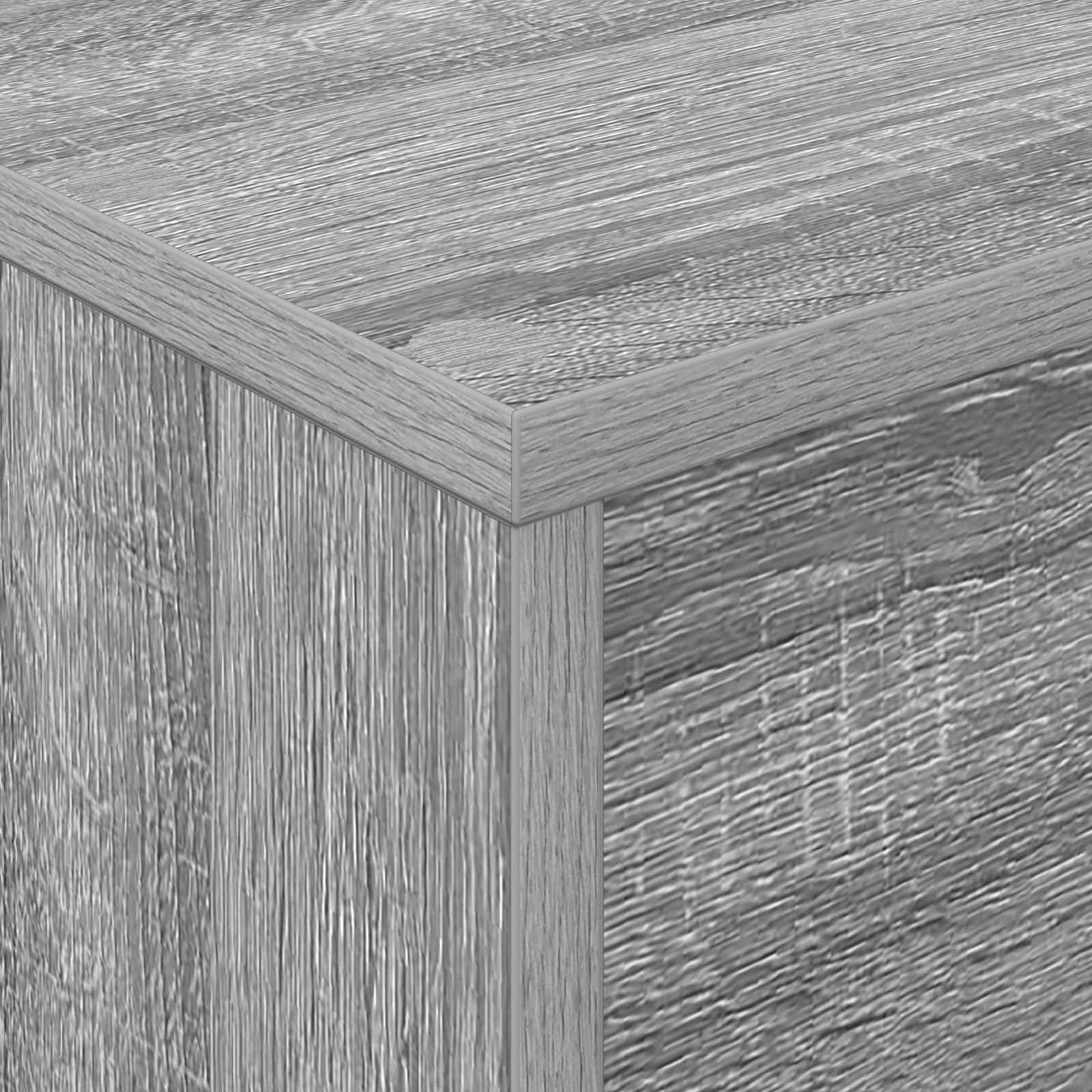 Étagère à magazines avec étagère Gris Sonoma 70 x 41 x 156 cm - XIOS