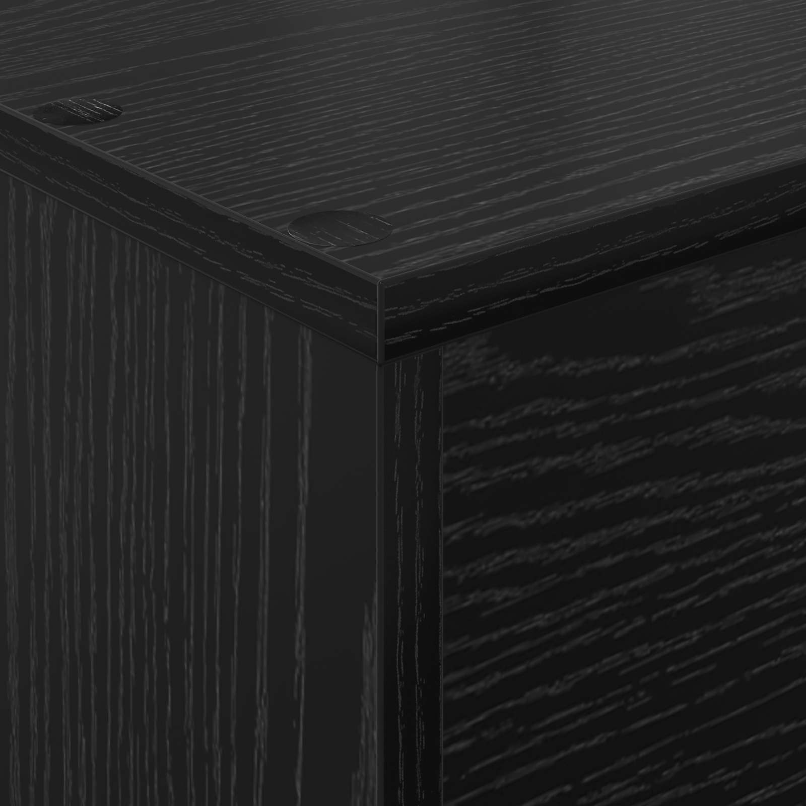Étagère à magazines avec étagère Chêne noir 70 x 41 x 126 cm - XIOS