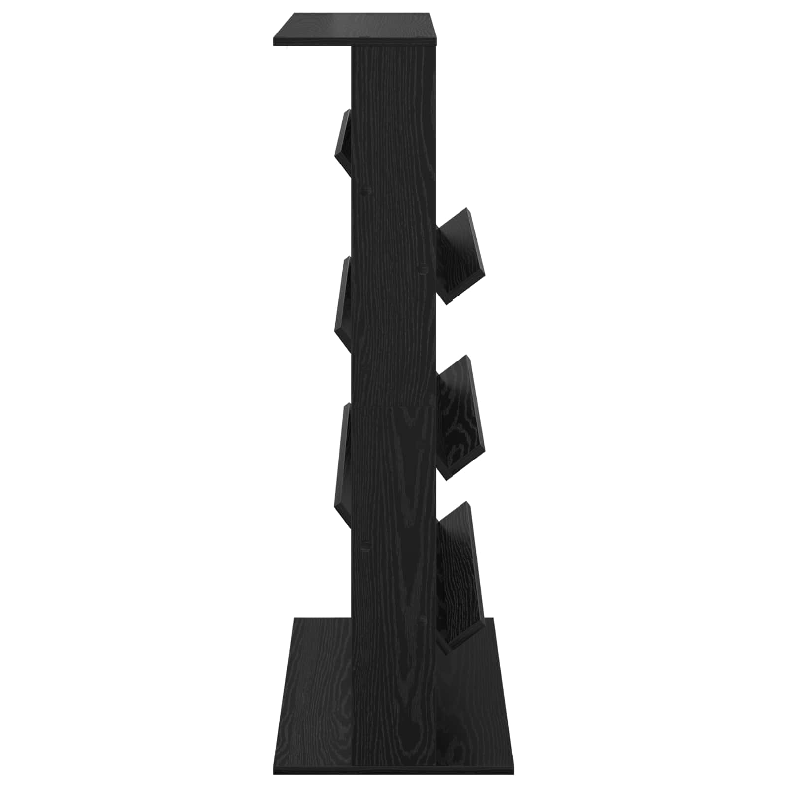 Étagère à magazines avec étagère Chêne noir 70 x 41 x 126 cm - XIOS