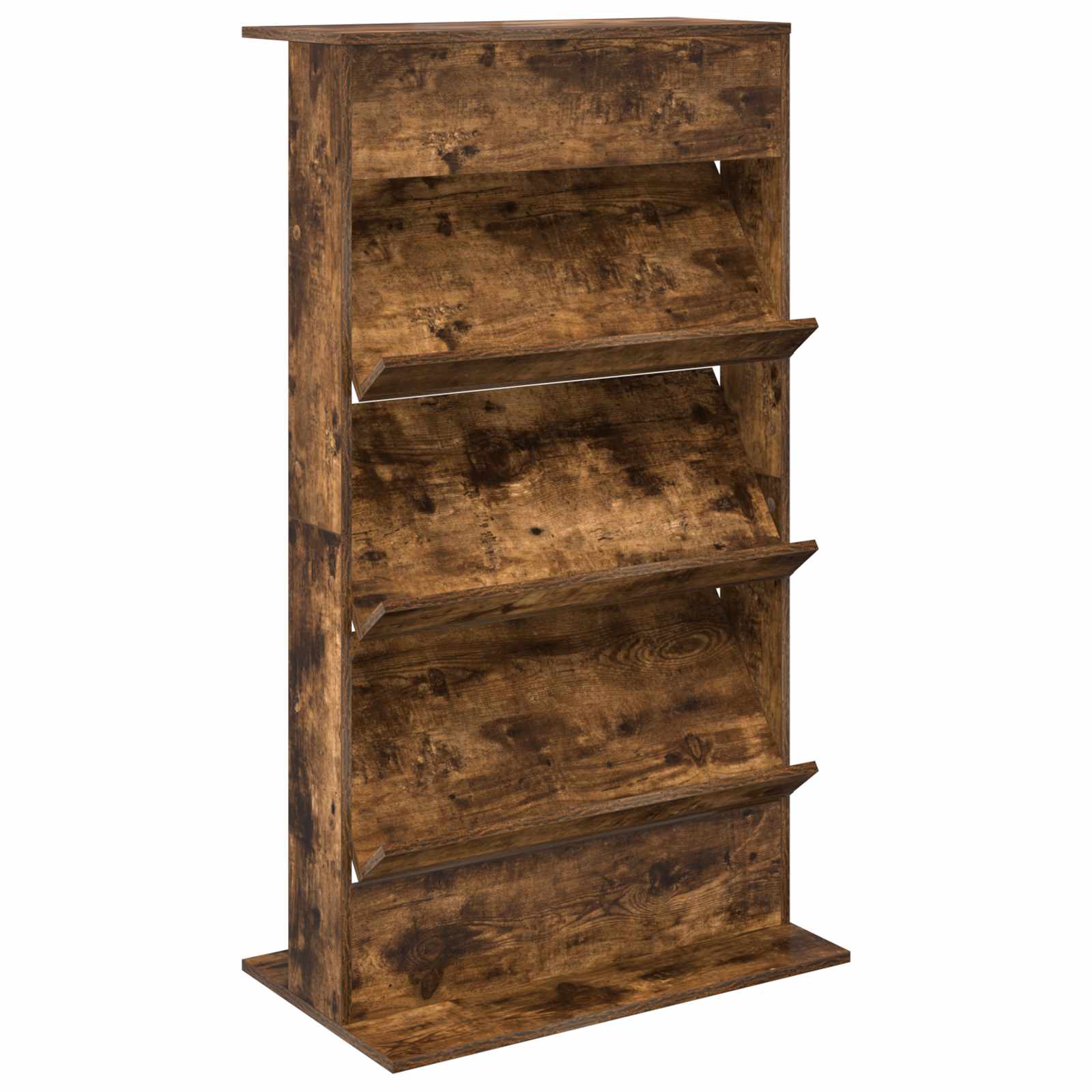 Étagère à magazines avec étagère Chêne fumé 70 x 41 x 126 cm - XIOS