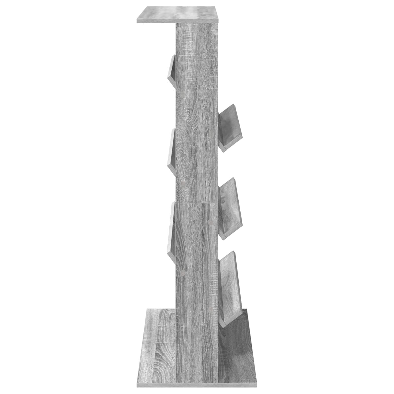 Étagère à magazines avec étagère Gris Sonoma 70 x 41 x 126 cm - XIOS