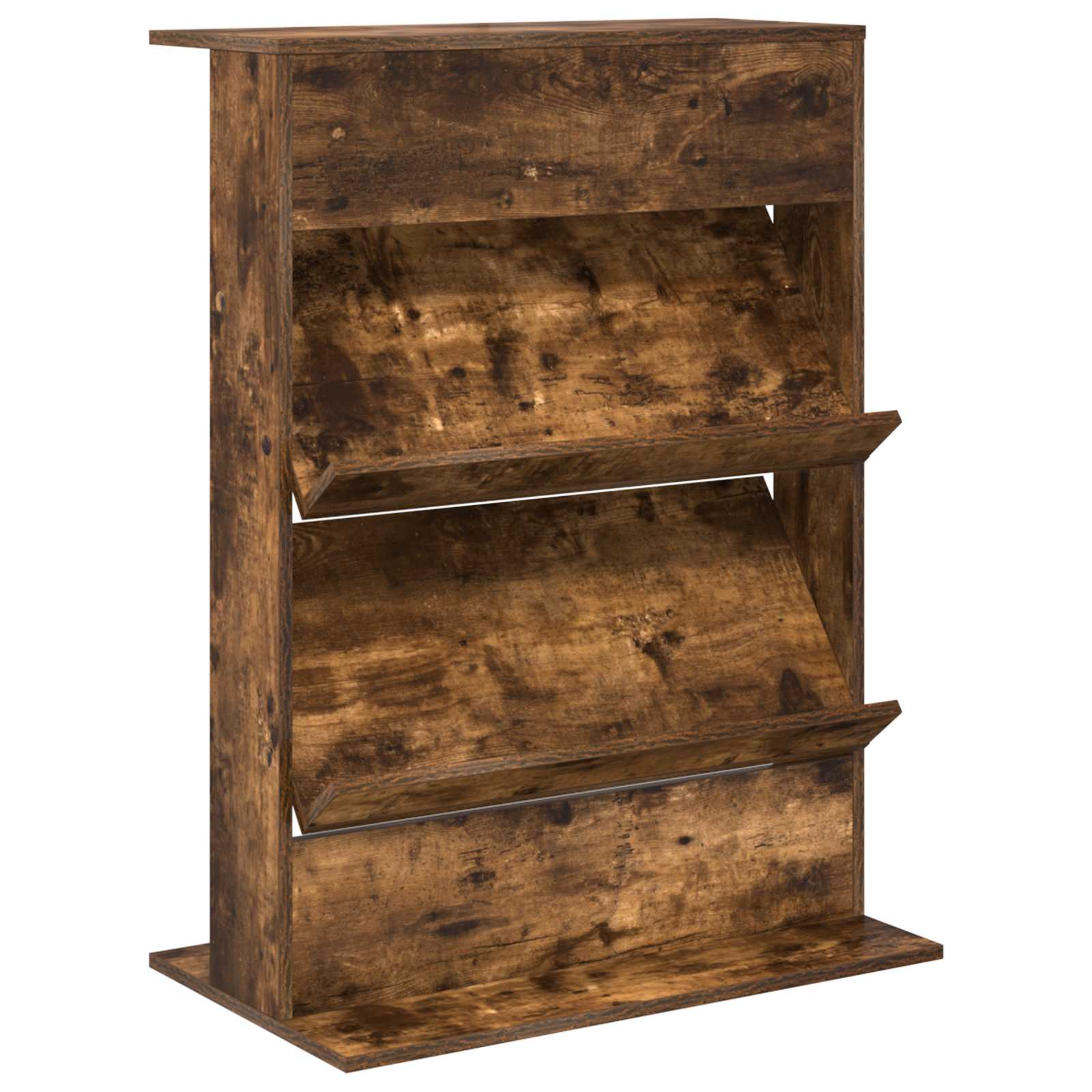 Étagère à magazines avec étagère Chêne fumé 70 x 41 x 96 cm - XIOS