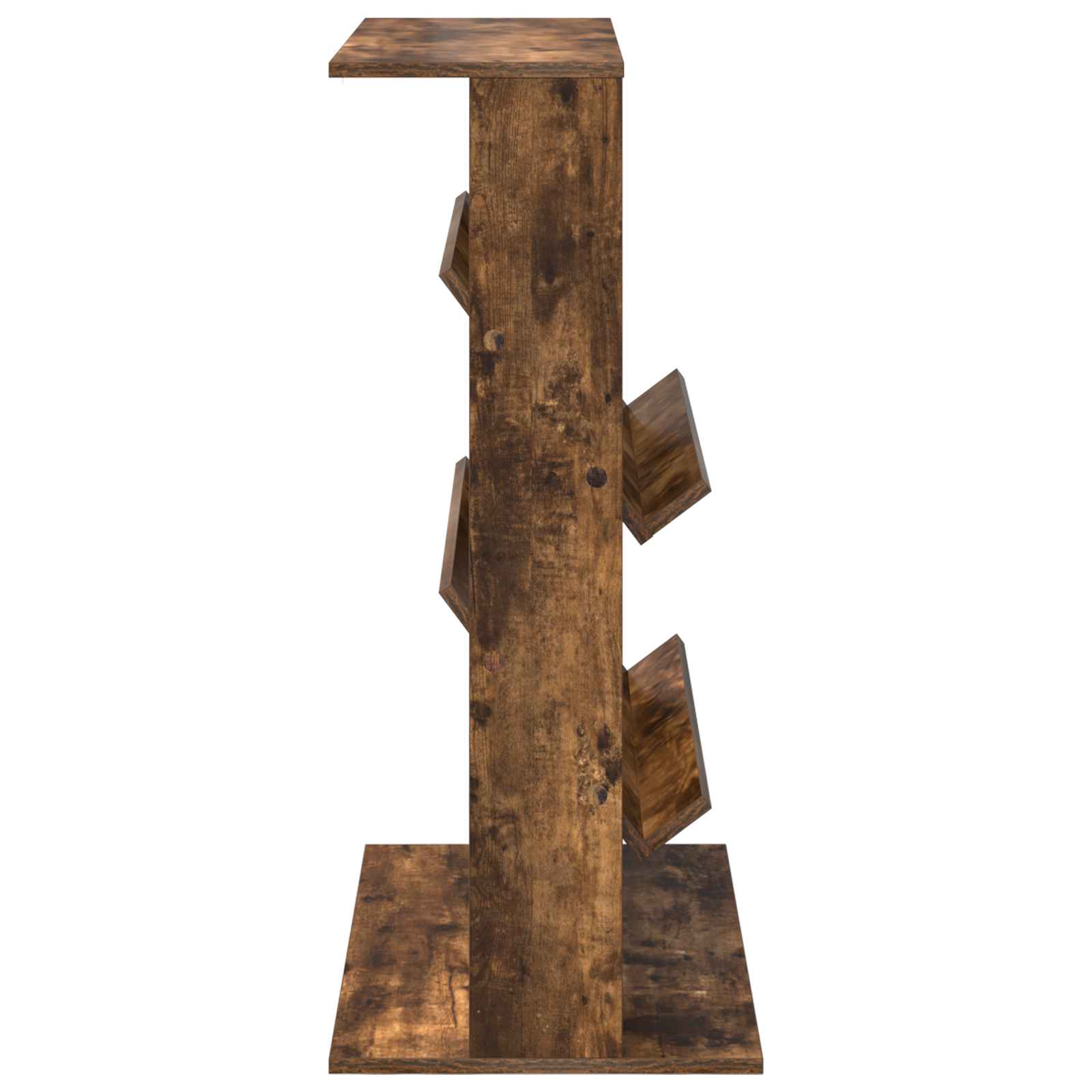 Étagère à magazines avec étagère Chêne fumé 70 x 41 x 96 cm - XIOS