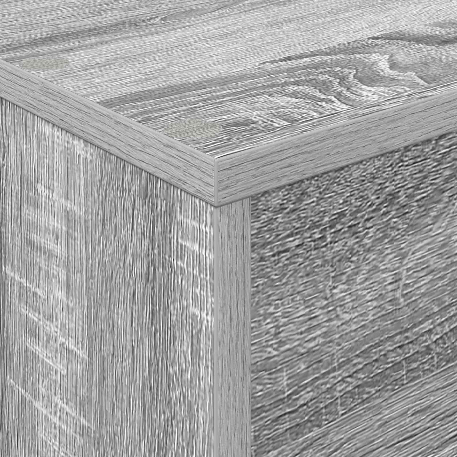Étagère à magazines avec étagère Gris Sonoma 70 x 41 x 96 cm - XIOS