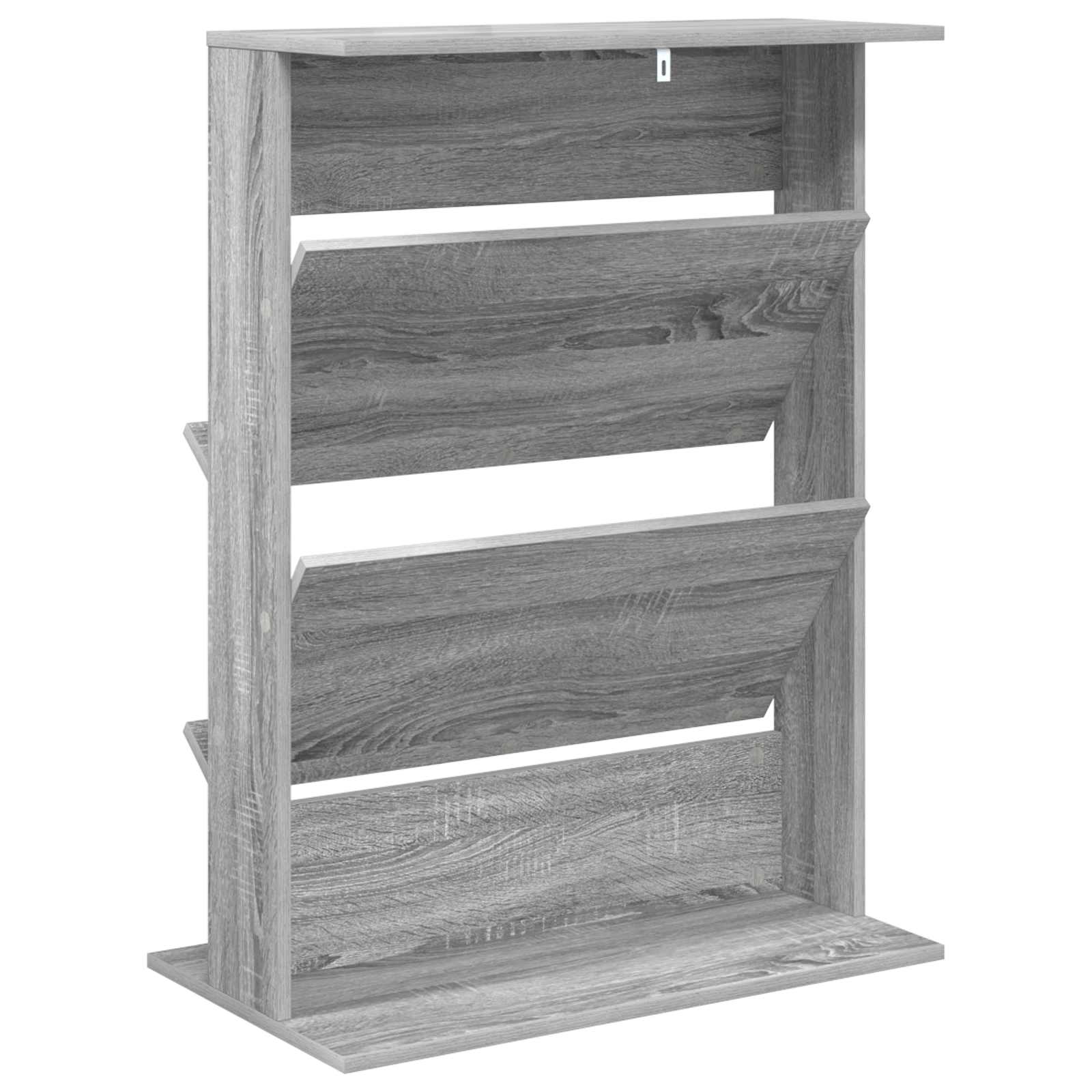 Étagère à magazines avec étagère Gris Sonoma 70 x 41 x 96 cm - XIOS