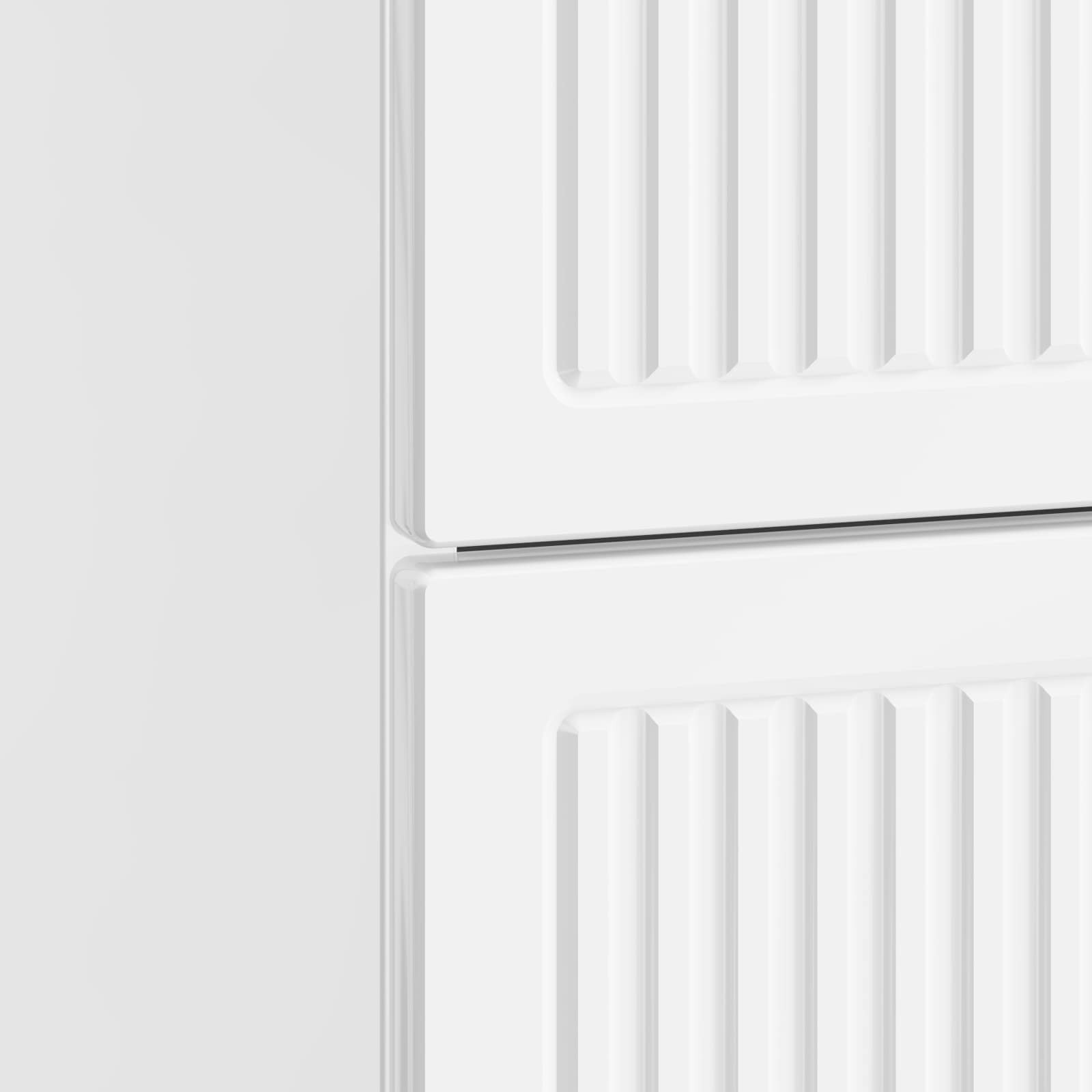 Cabinet de chevet Blanc brillant 43 x 34,5 x 47,5 cm - XIOS