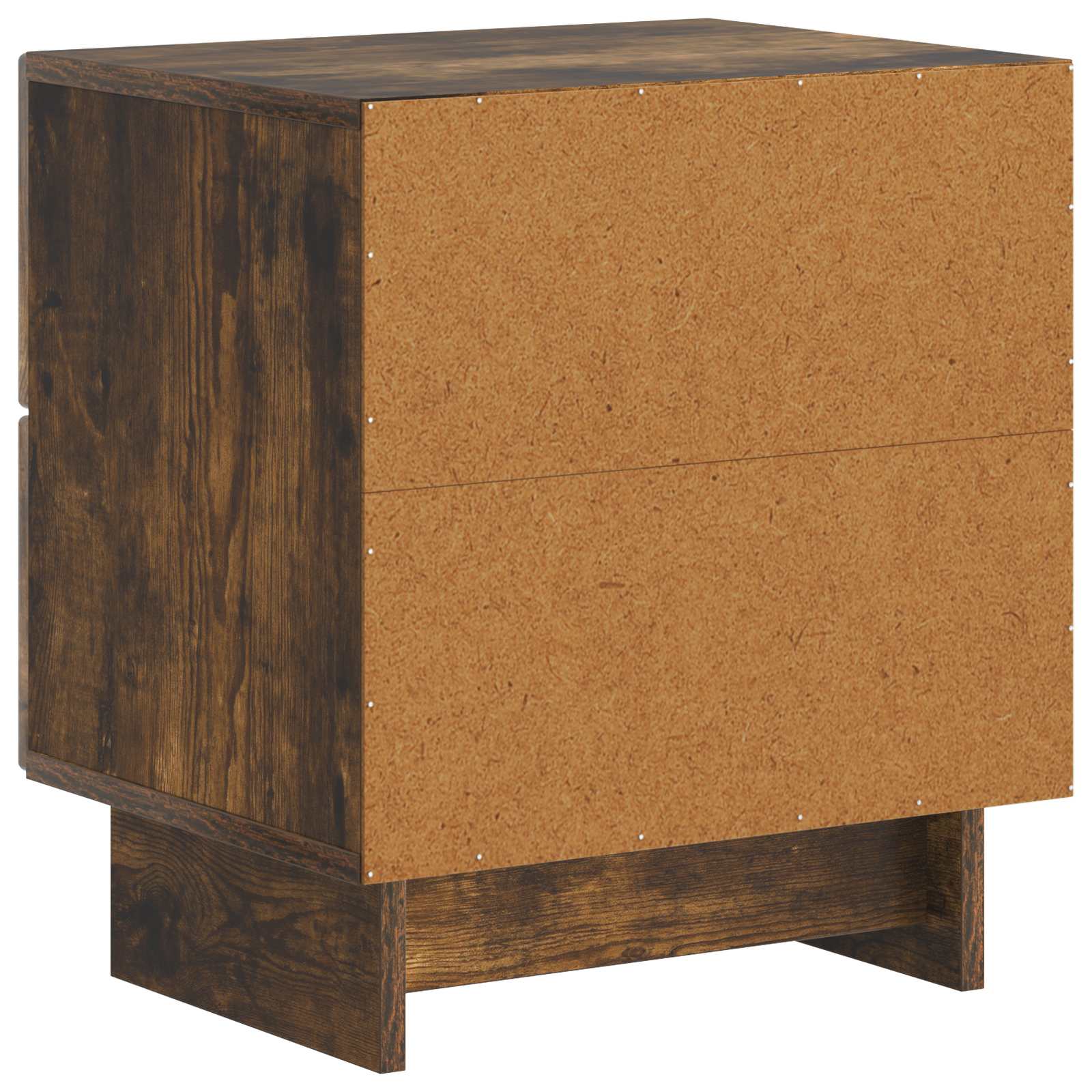 Cabinet de chevet avec tiroir Chêne fumé 43 x 34,5 x 47,5 cm - XIOS