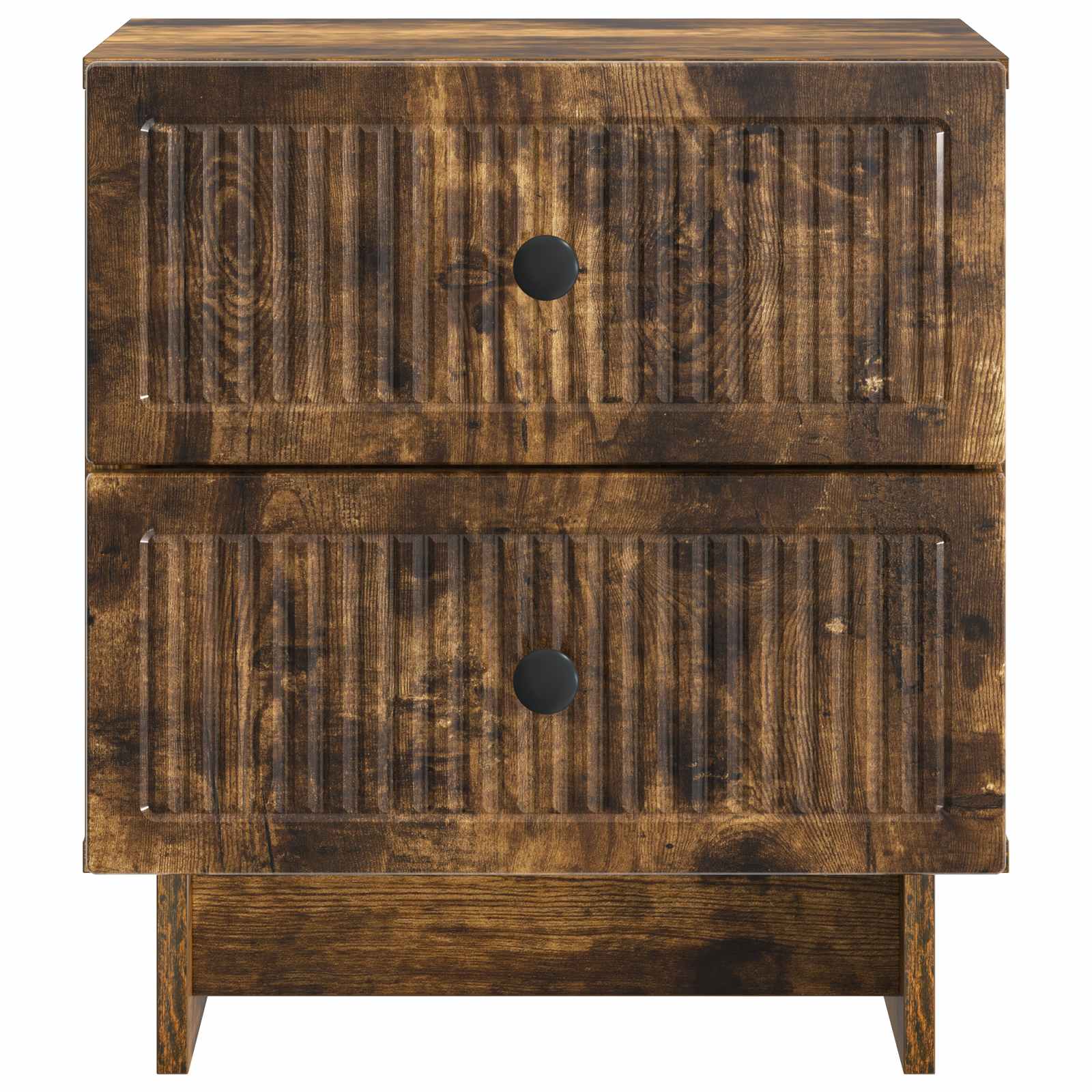 Cabinet de chevet 2 pcs Chêne fumé 43 x 34,5 x 47,5 cm - XIOS