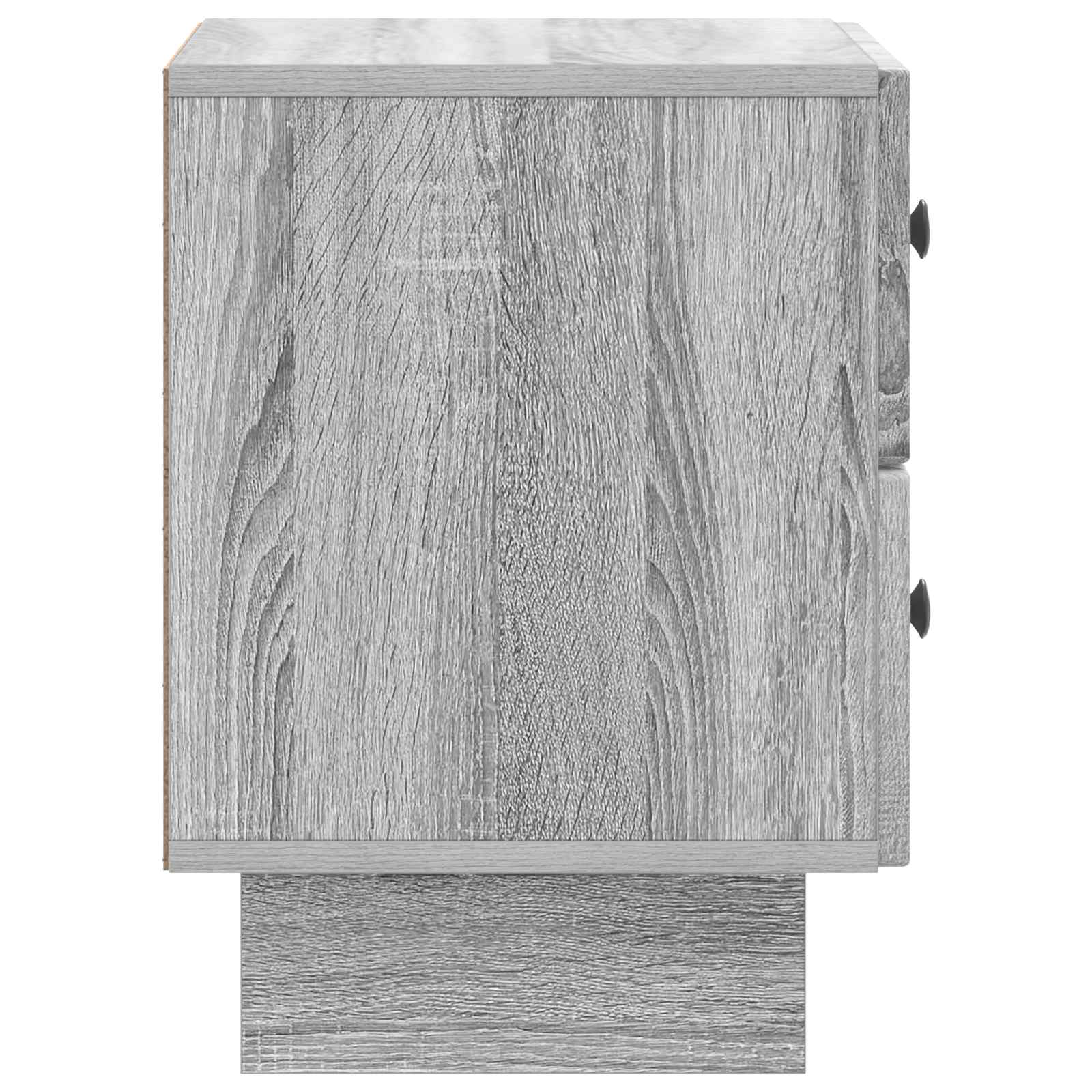 Cabinet de chevet avec tiroir Sonoma gris 43 x 34,5 x 47,5 cm - XIOS