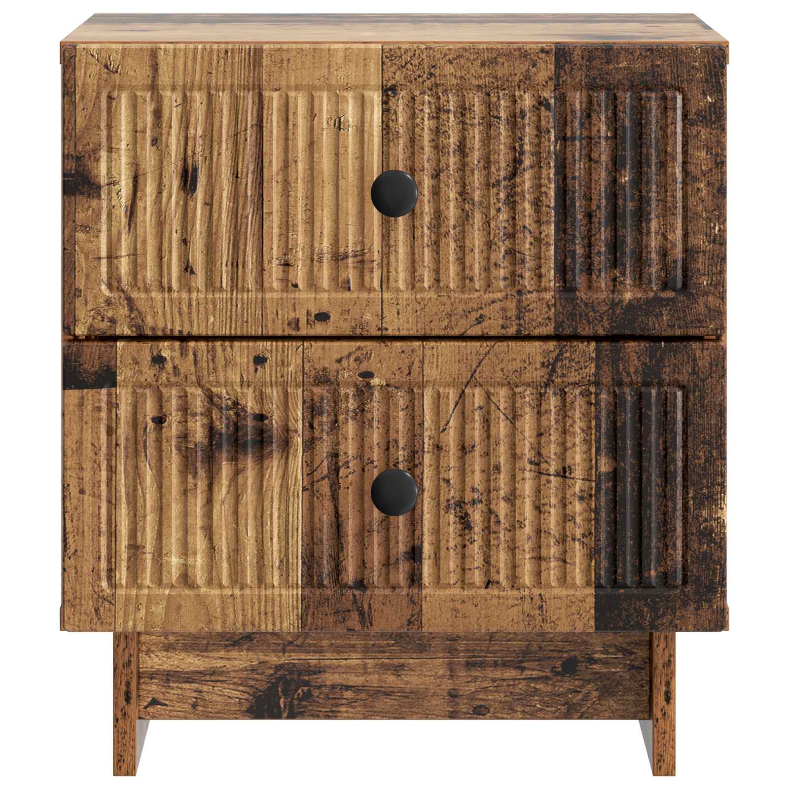 Cabinet de chevet 2 pcs Bois ancien 43 x 34,5 x 47,5 cm - XIOS