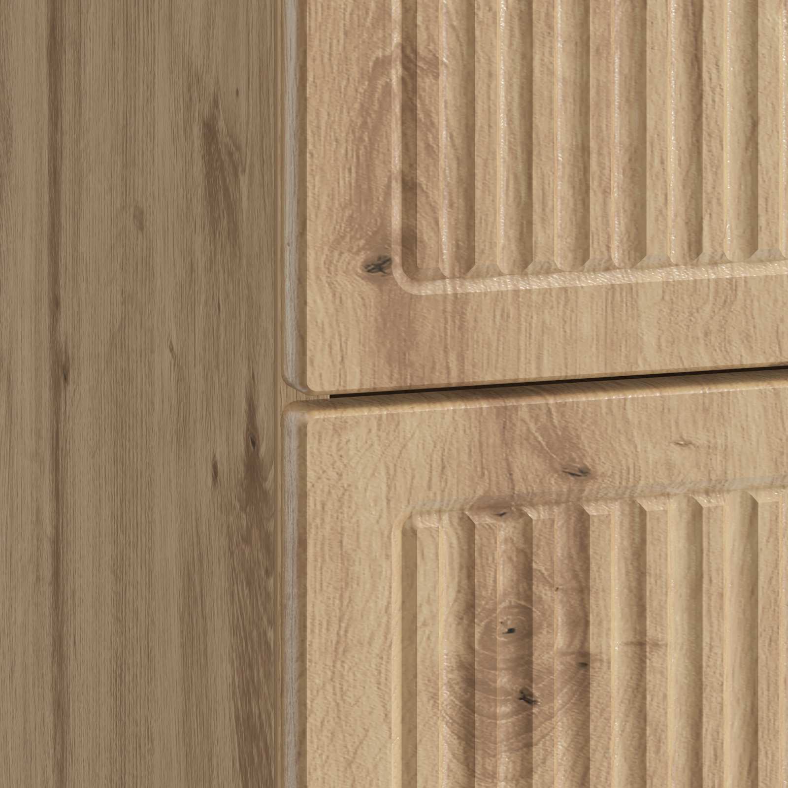 Cabinet de chevet Chêne artisanal 43 x 34,5 x 47,5 cm - XIOS