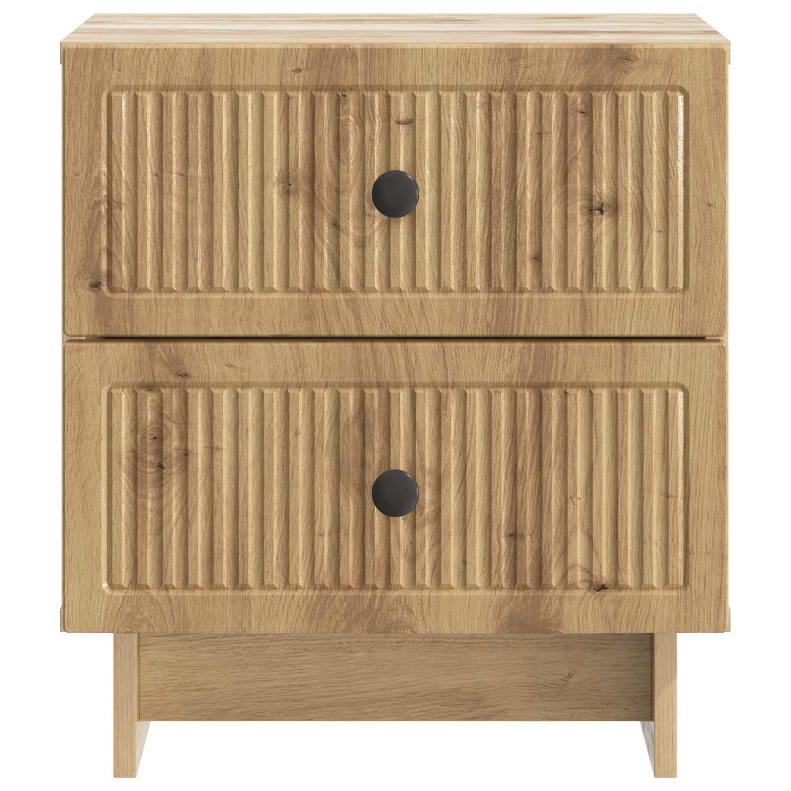 Cabinet de chevet Chêne artisanal 43 x 34,5 x 47,5 cm - XIOS