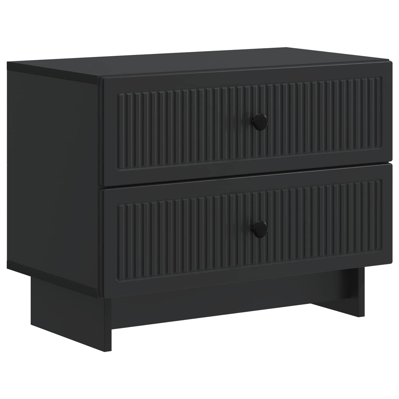 Cabinet de chevet Noir 62 x 34,5 x 47,5 cm Bois d'ingénierie - XIOS